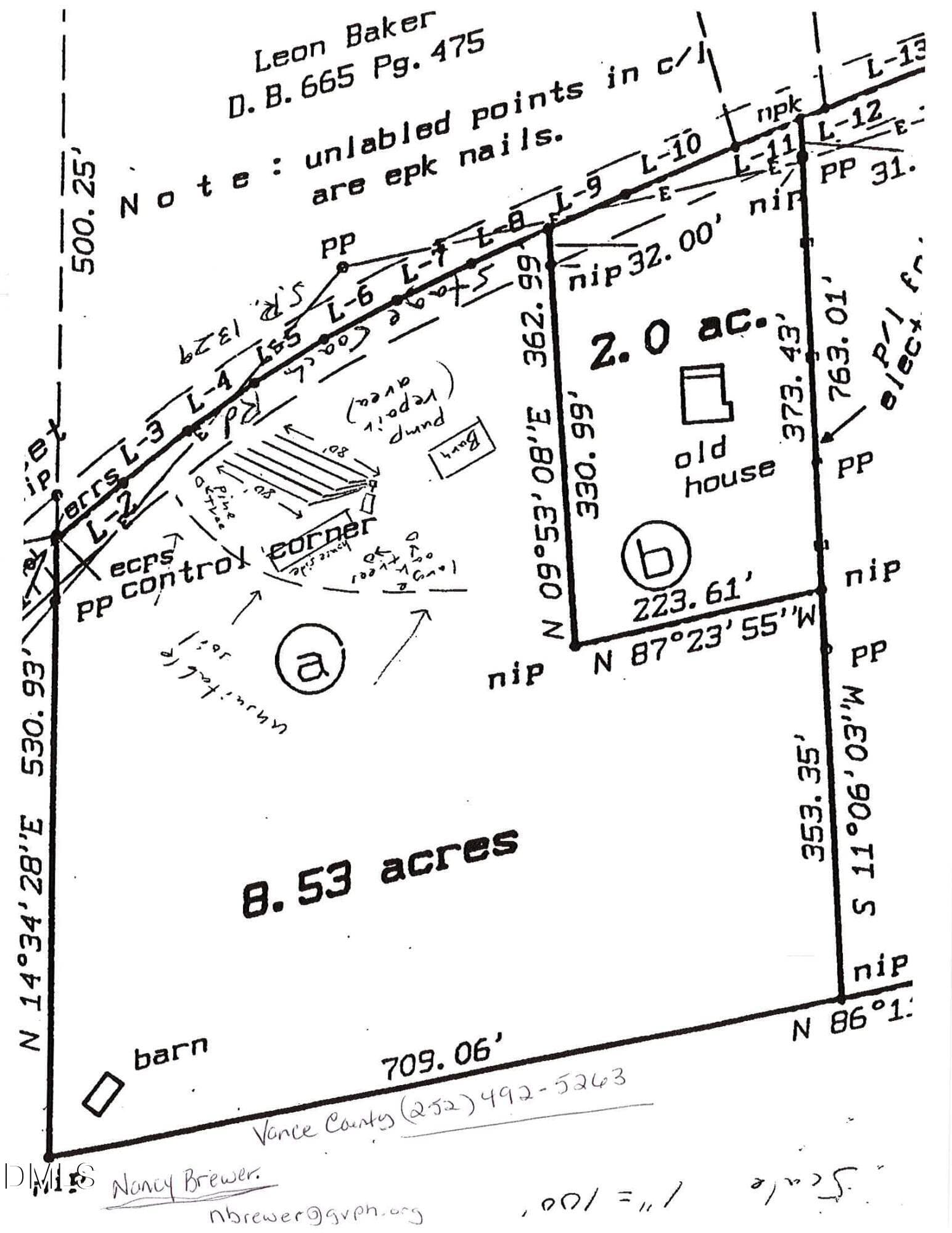Survey - 0 Stagecoach Road, Oxford, NC 27565