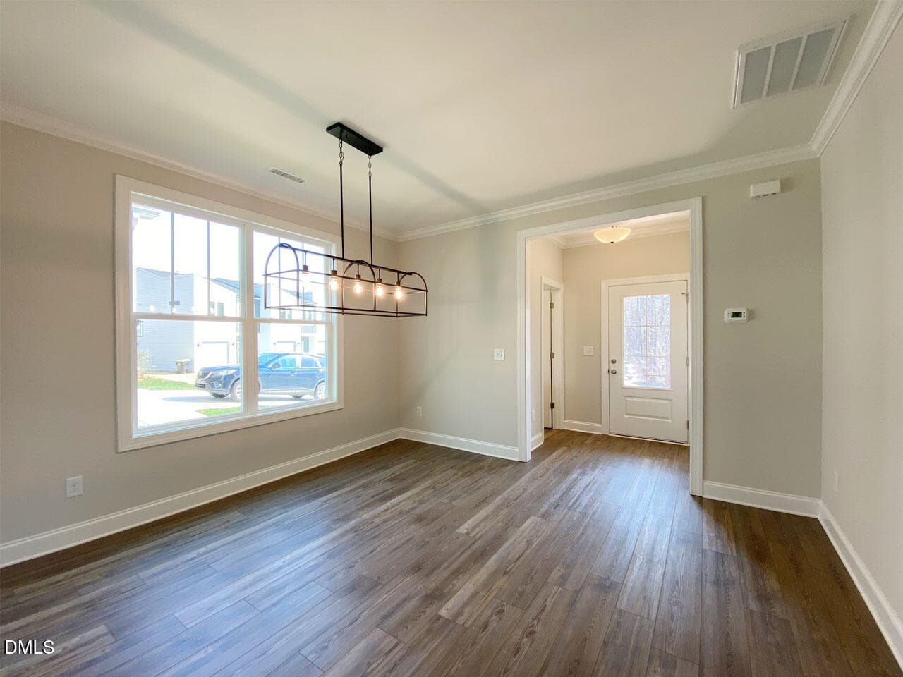 LV17 Dining Room to Foyer - 1206 B River Rock Drive, Durham, NC 27704, Durham