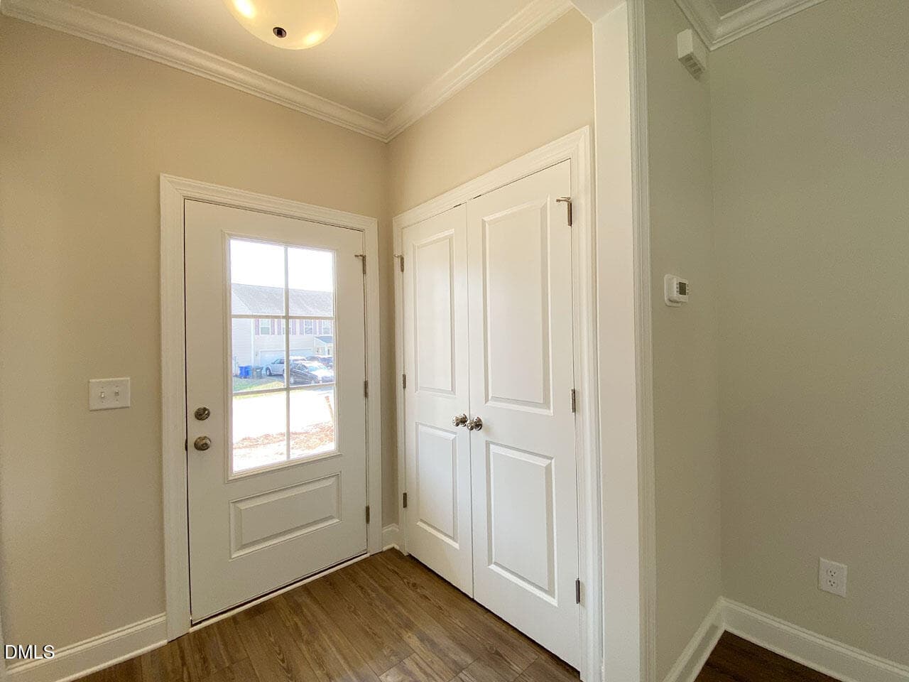 LV17 Foyer Closet Closed - 1206 B River Rock Drive, Durham, NC 27704, Durham