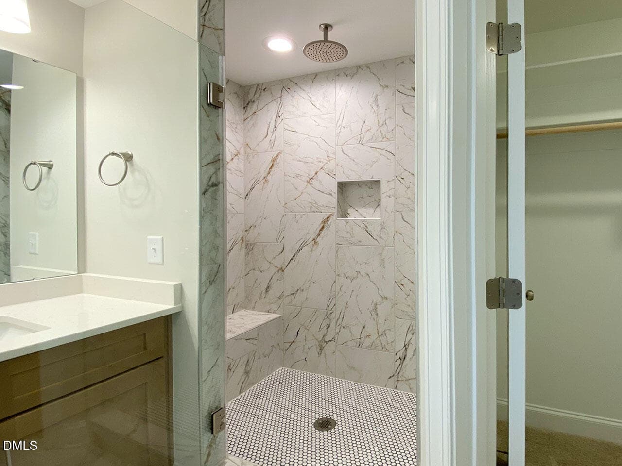 LV17 Owner's Shower - 1206 B River Rock Drive, Durham, NC 27704, Durham