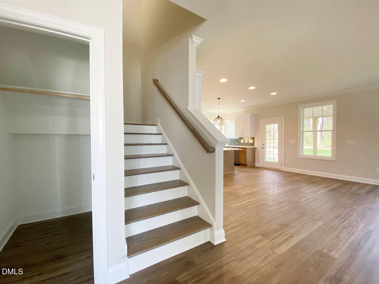 LV17 Stairs - 1206 B River Rock Drive, Durham, NC 27704, Durham