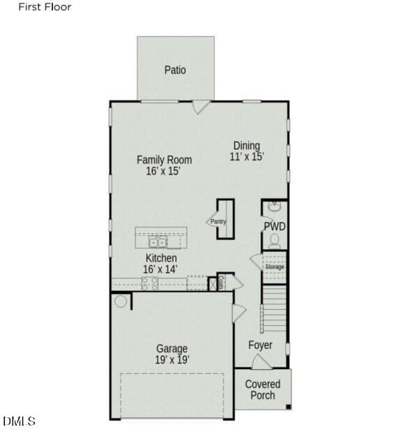 First Floor - 135 Oyster Tabby Drive, Lillington, NC 27546