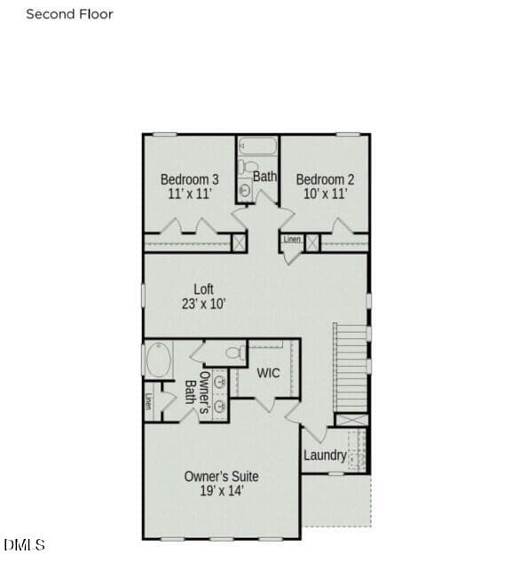 Second Floor - 135 Oyster Tabby Drive, Lillington, NC 27546