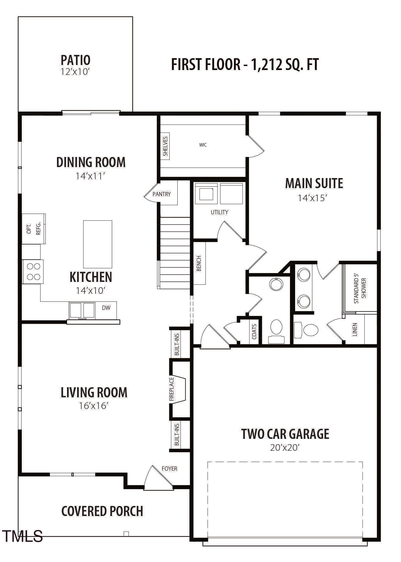 First Floor - 113 Cinnabar Street, Clayton, NC 27520