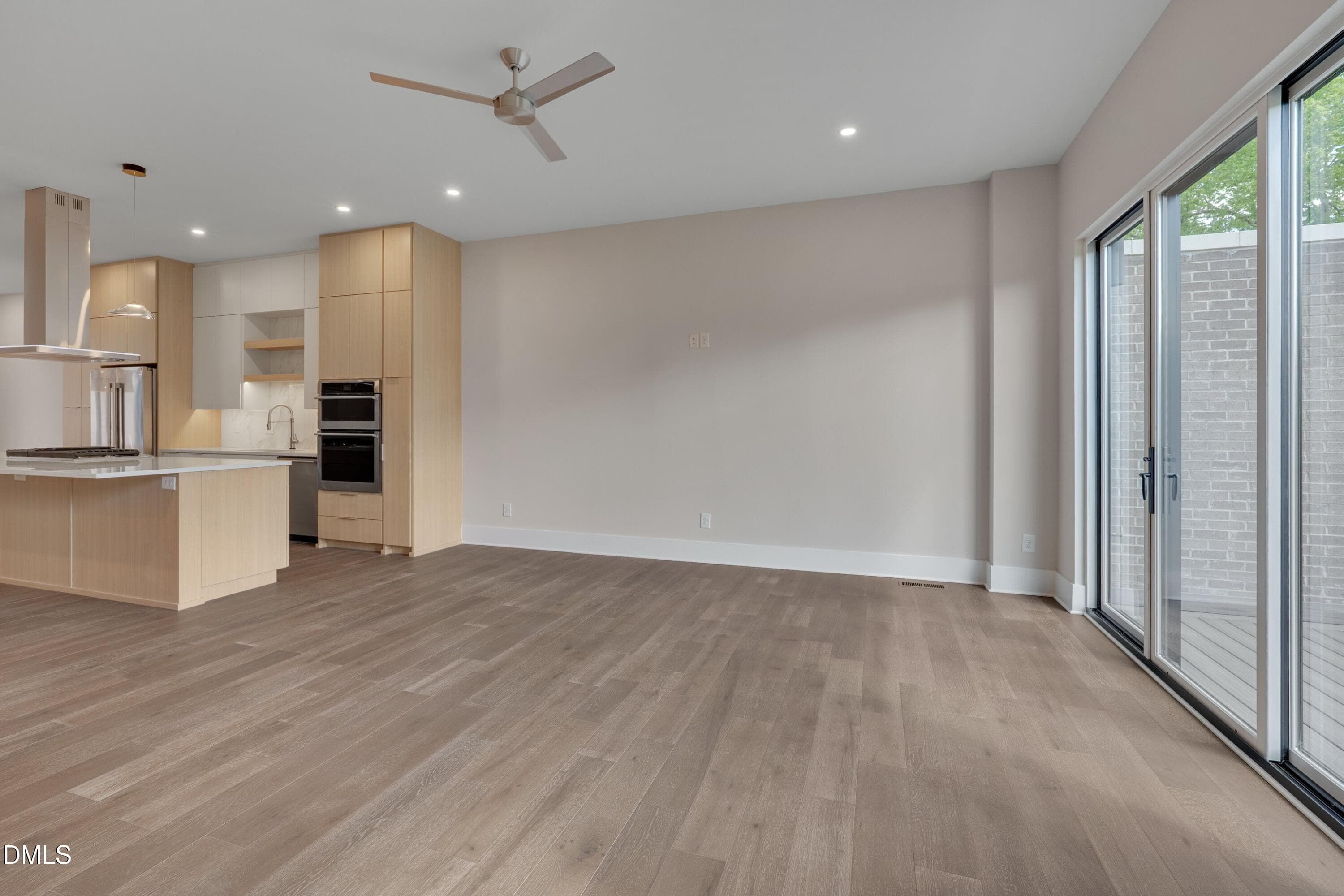 Living RM to Terrace - 1012 Manor Way, Durham, NC 27701, Durham