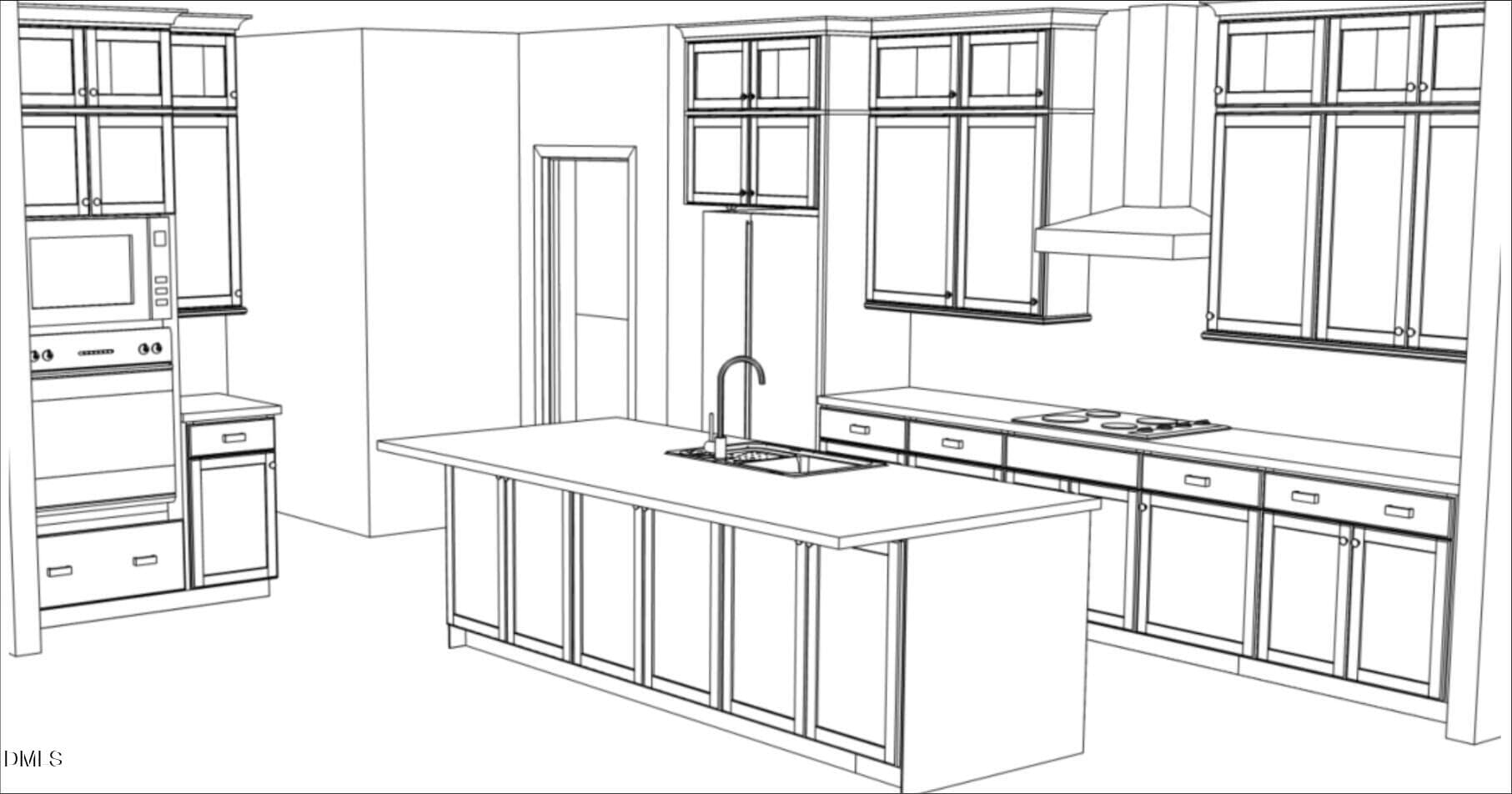 212 Golfers View Kitchen Design - 212 Golfers View, Pittsboro, NC 27312