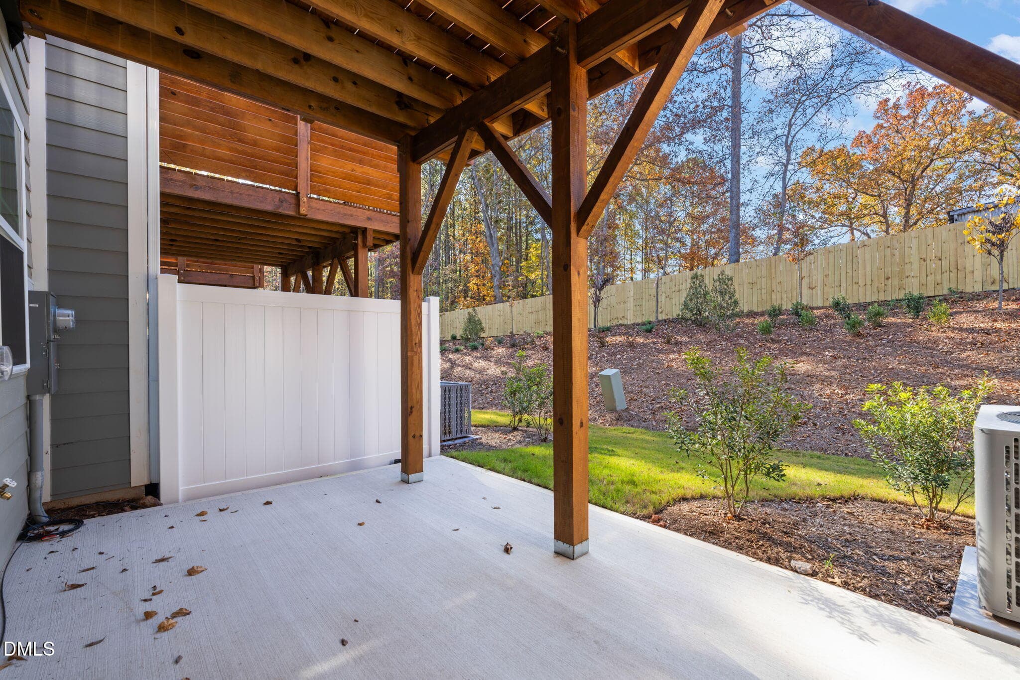 Covered Back Deck - 528 Plumleaf Lane, Durham, NC 27703, Durham