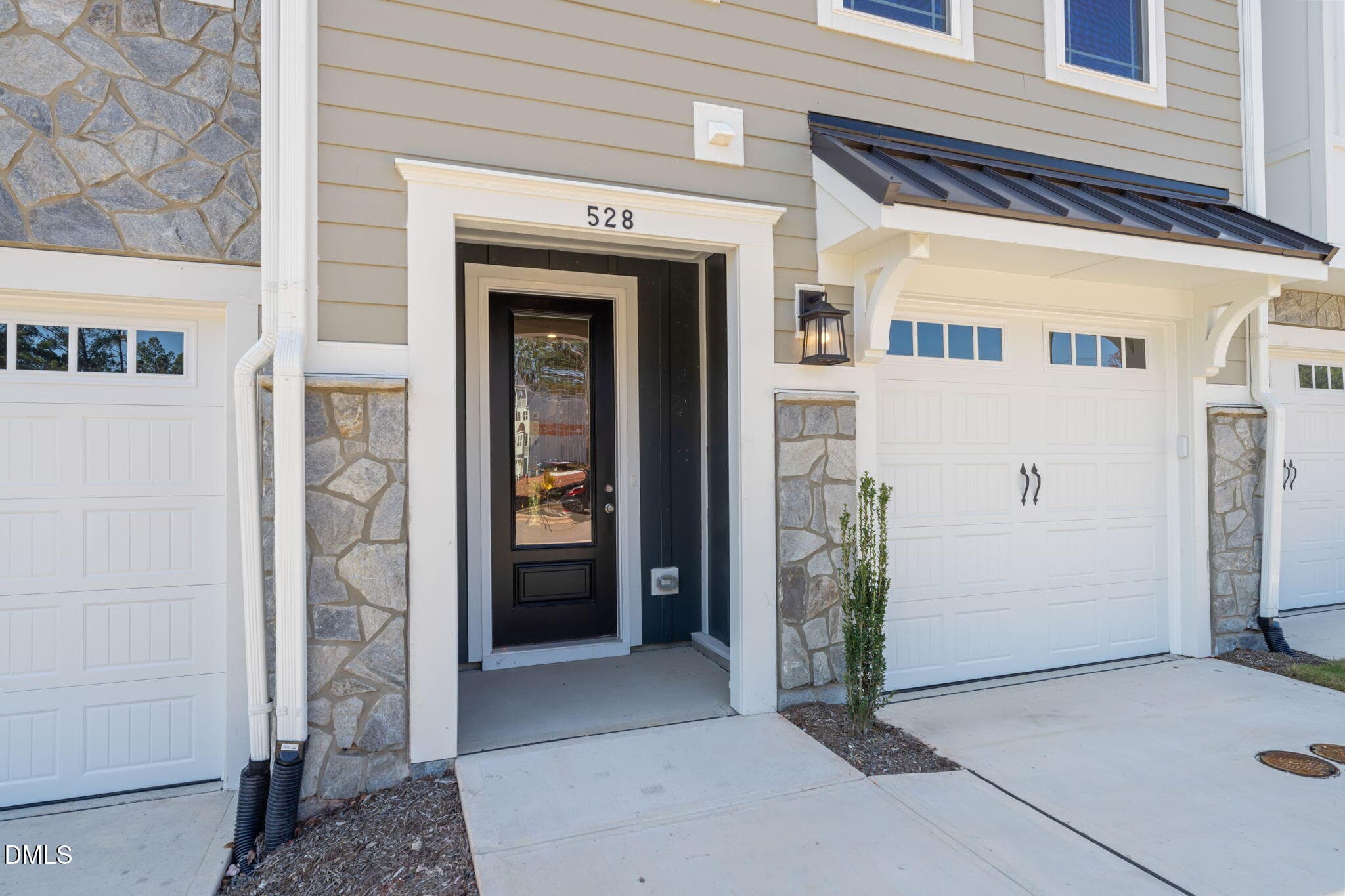 Front Door & Driveway - 528 Plumleaf Lane, Durham, NC 27703, Durham