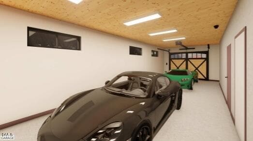 Interior Rednering 3 - Garage - 1709 Evergreen Avenue, Raleigh, NC 27603, Raleigh