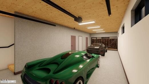 Interior Rendering 4 - Garage - 1709 Evergreen Avenue, Raleigh, NC 27603, Raleigh