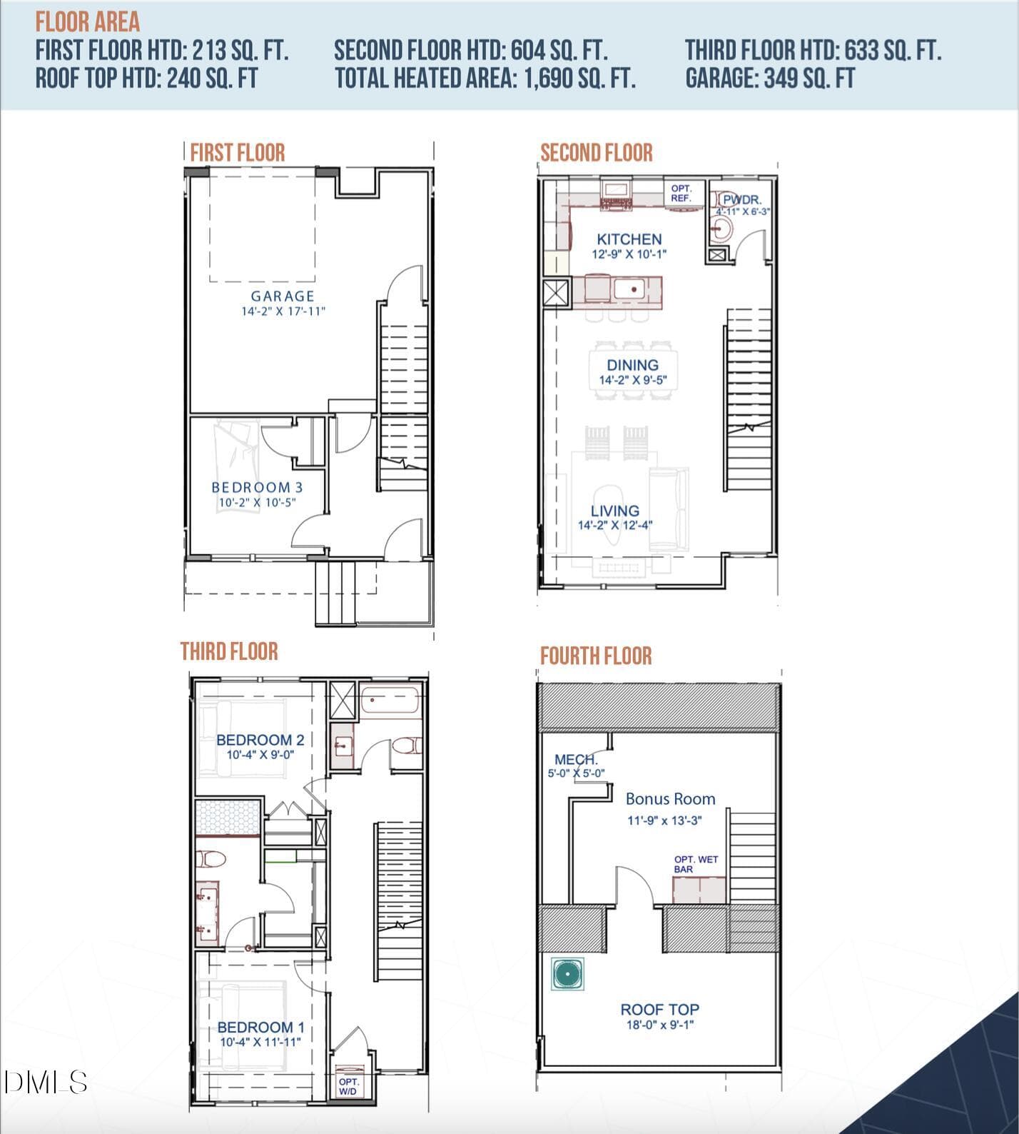 AG Mosaic_floorplan - 512 Gordon Street 305, Durham, NC 27701, Durham