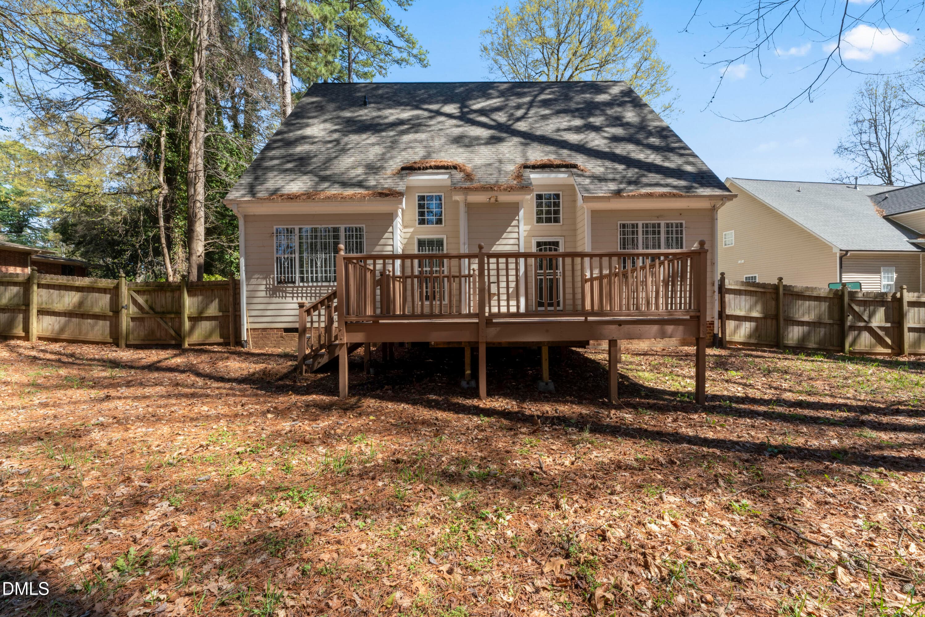 back of home 1 - 500 Sherrybrook Drive, Raleigh, NC 27610, Raleigh