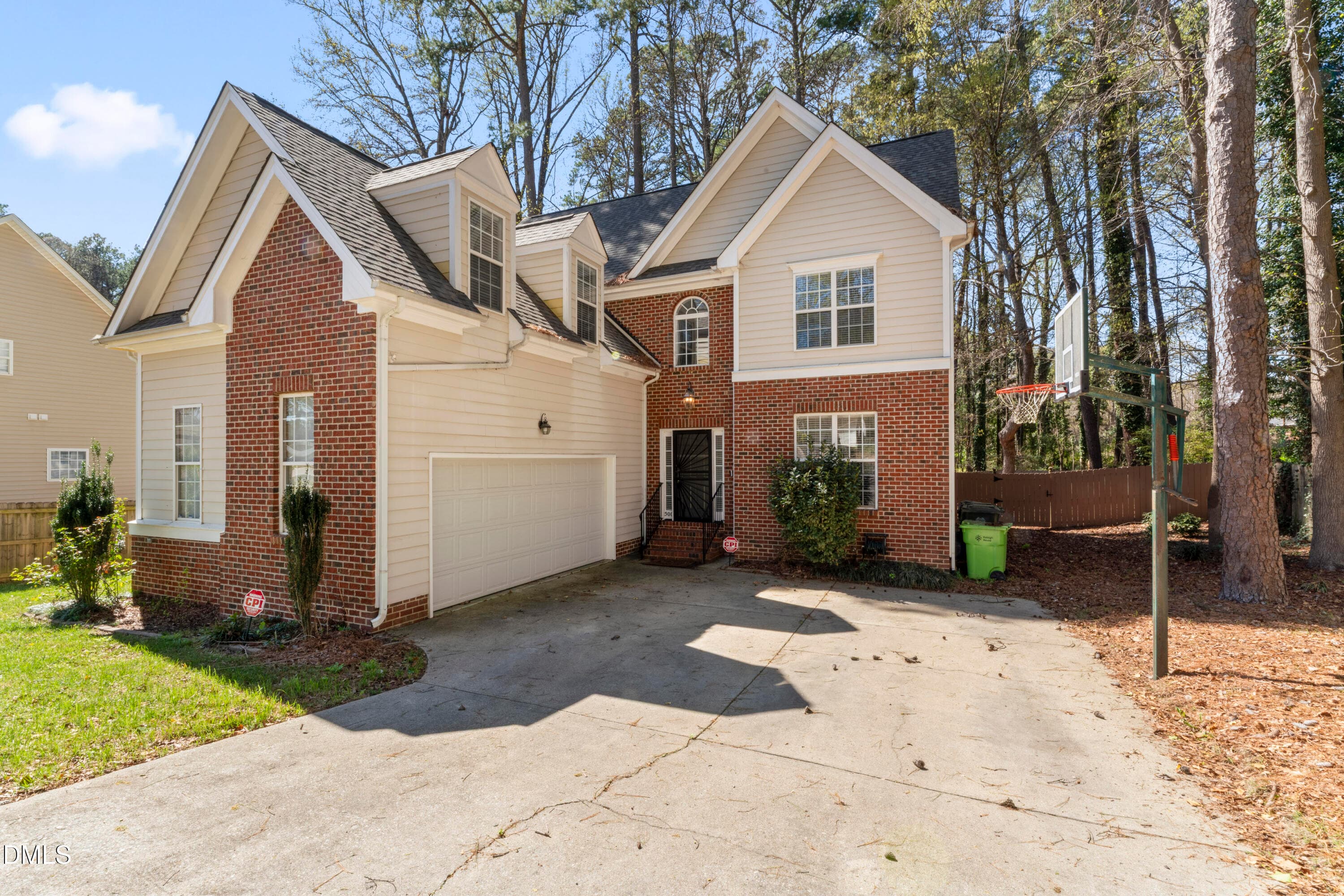 front of home 2 right - 500 Sherrybrook Drive, Raleigh, NC 27610, Raleigh