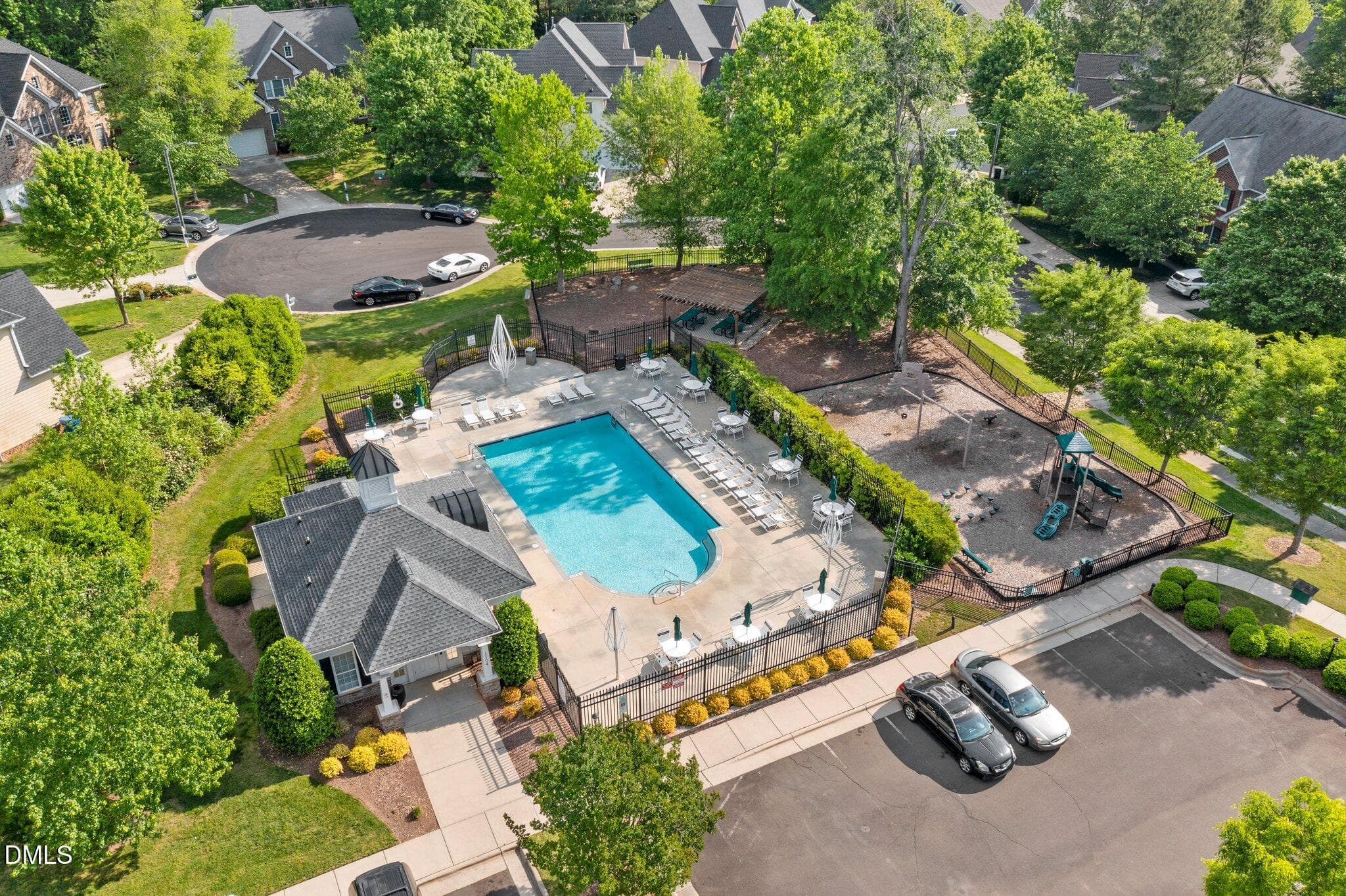 Neighborhood Pool & Playground - 4 Tall Leaf Trail, Durham, NC 27712, Durham