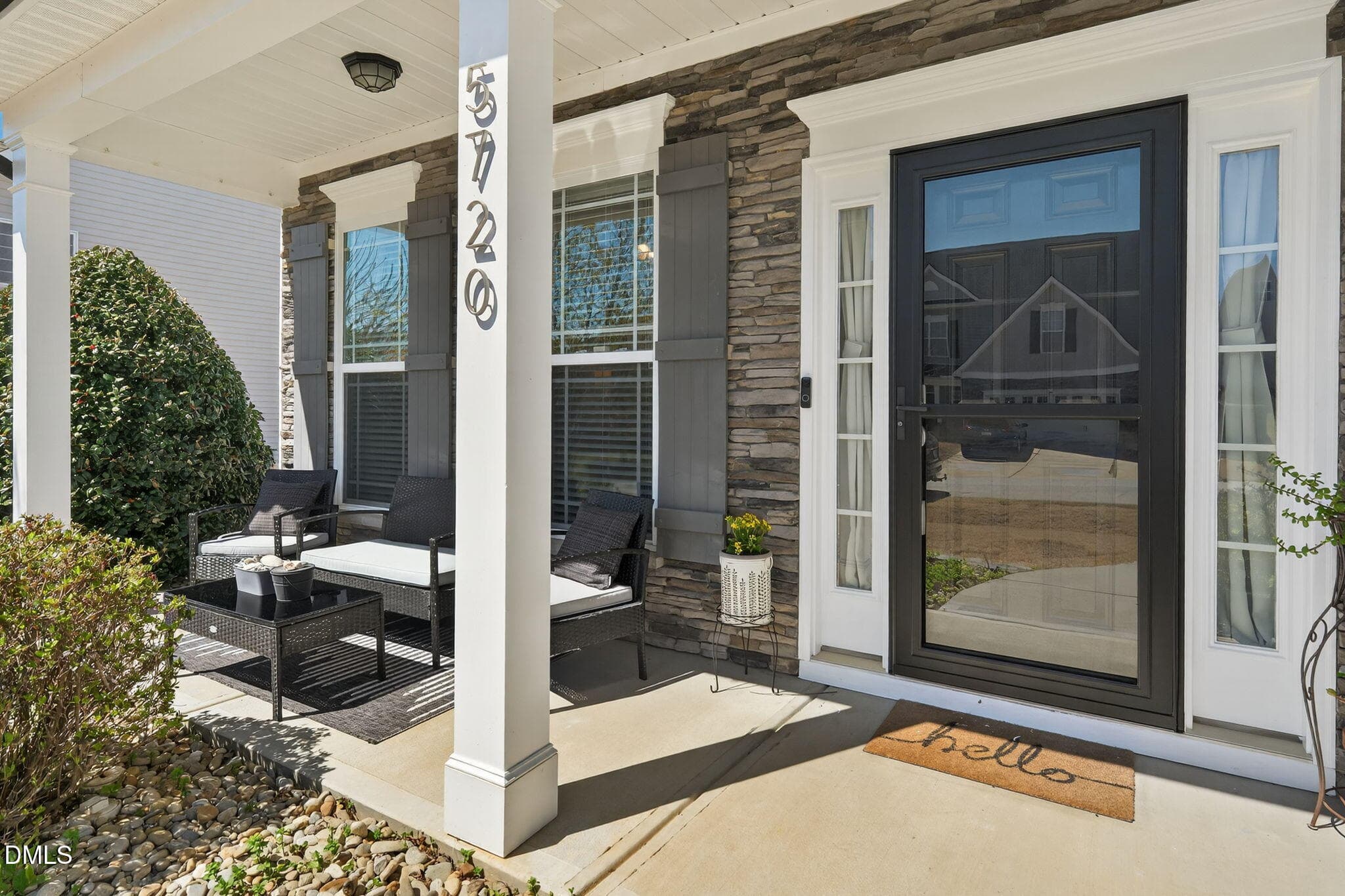 Front porch - 5720 Lumiere Street, Holly Springs, NC 27540, Holly Springs