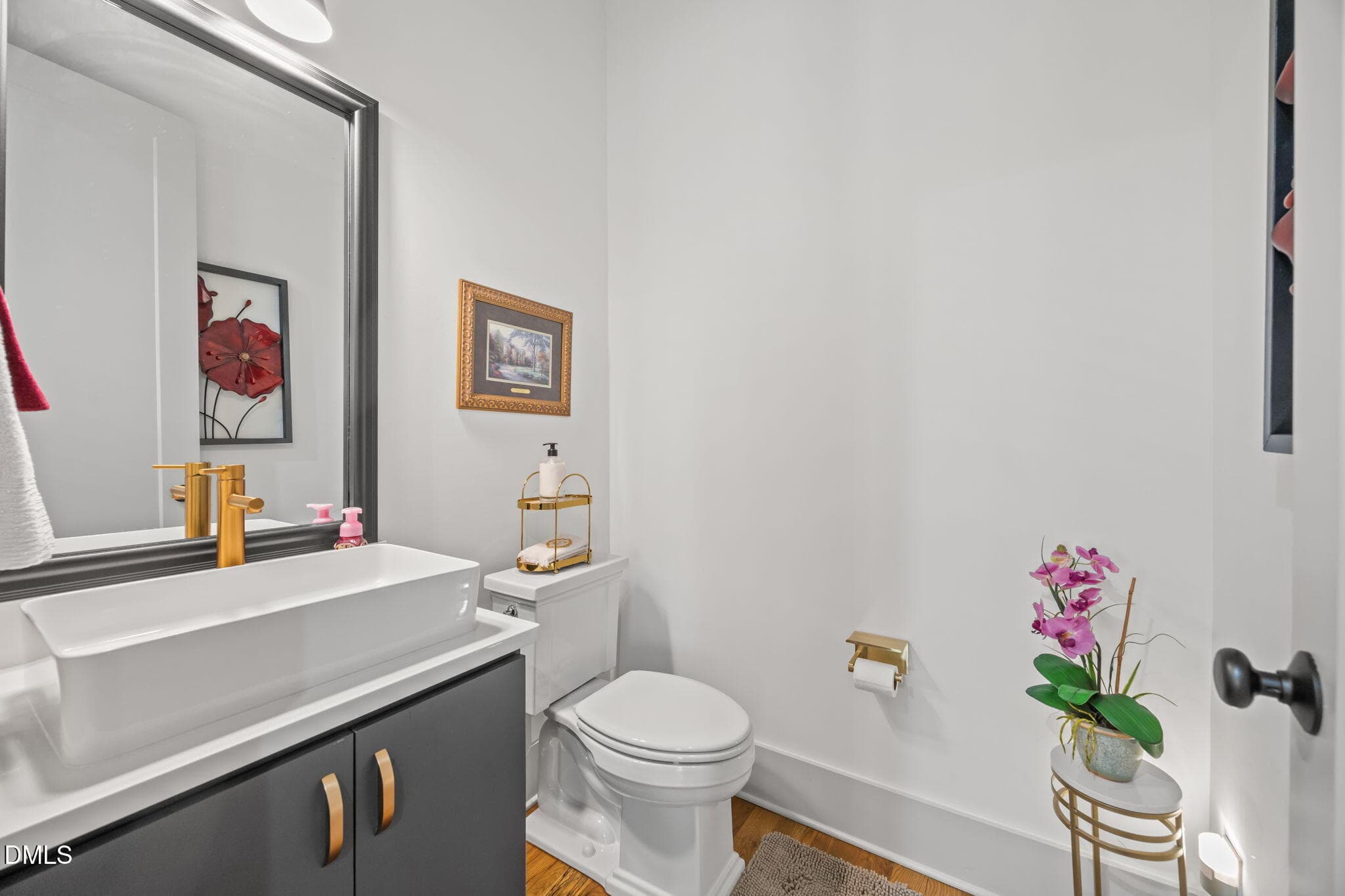 Powder Room - 290 Hidden Lake Drive, Youngsville, NC 27596, Youngsville