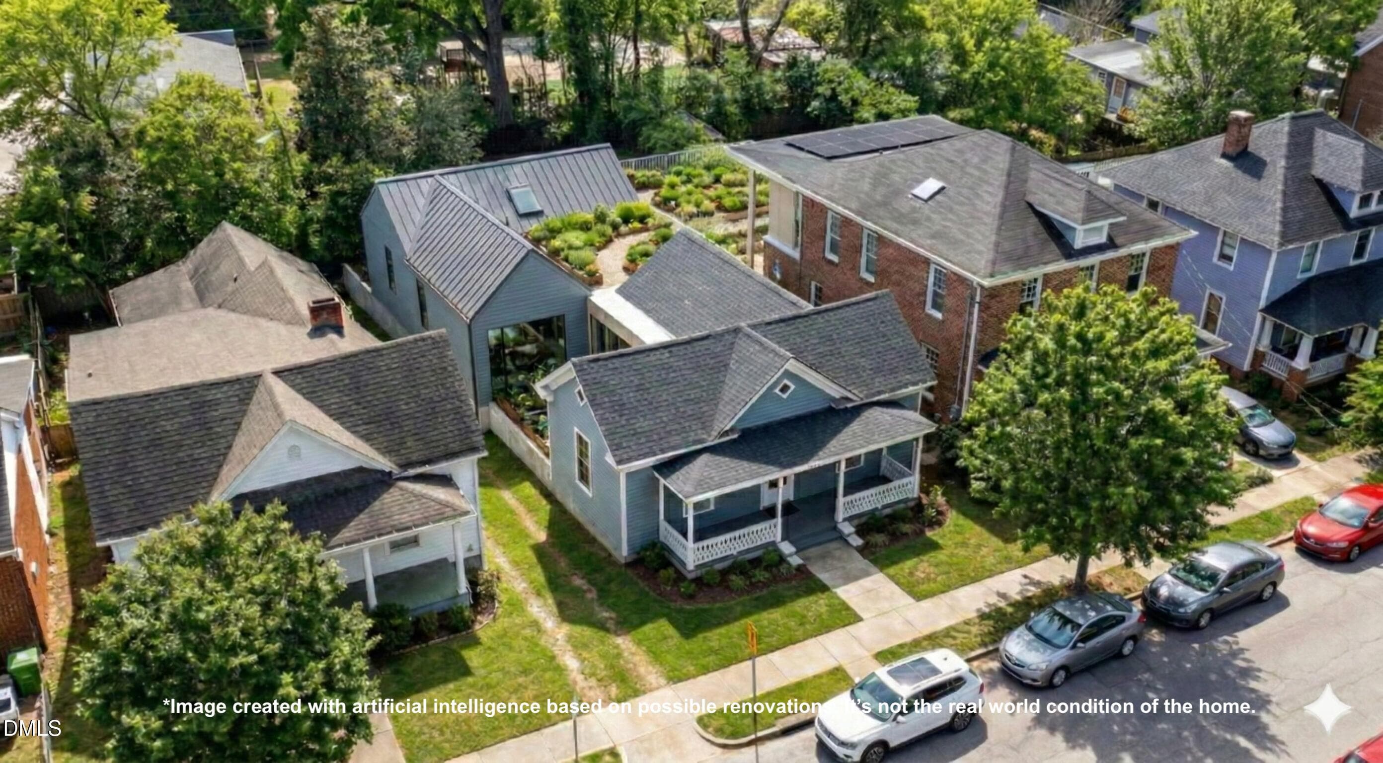 Bird View - 316 E Cabarrus copy - 316 E Cabarrus Street, Raleigh, NC 27601, Raleigh
