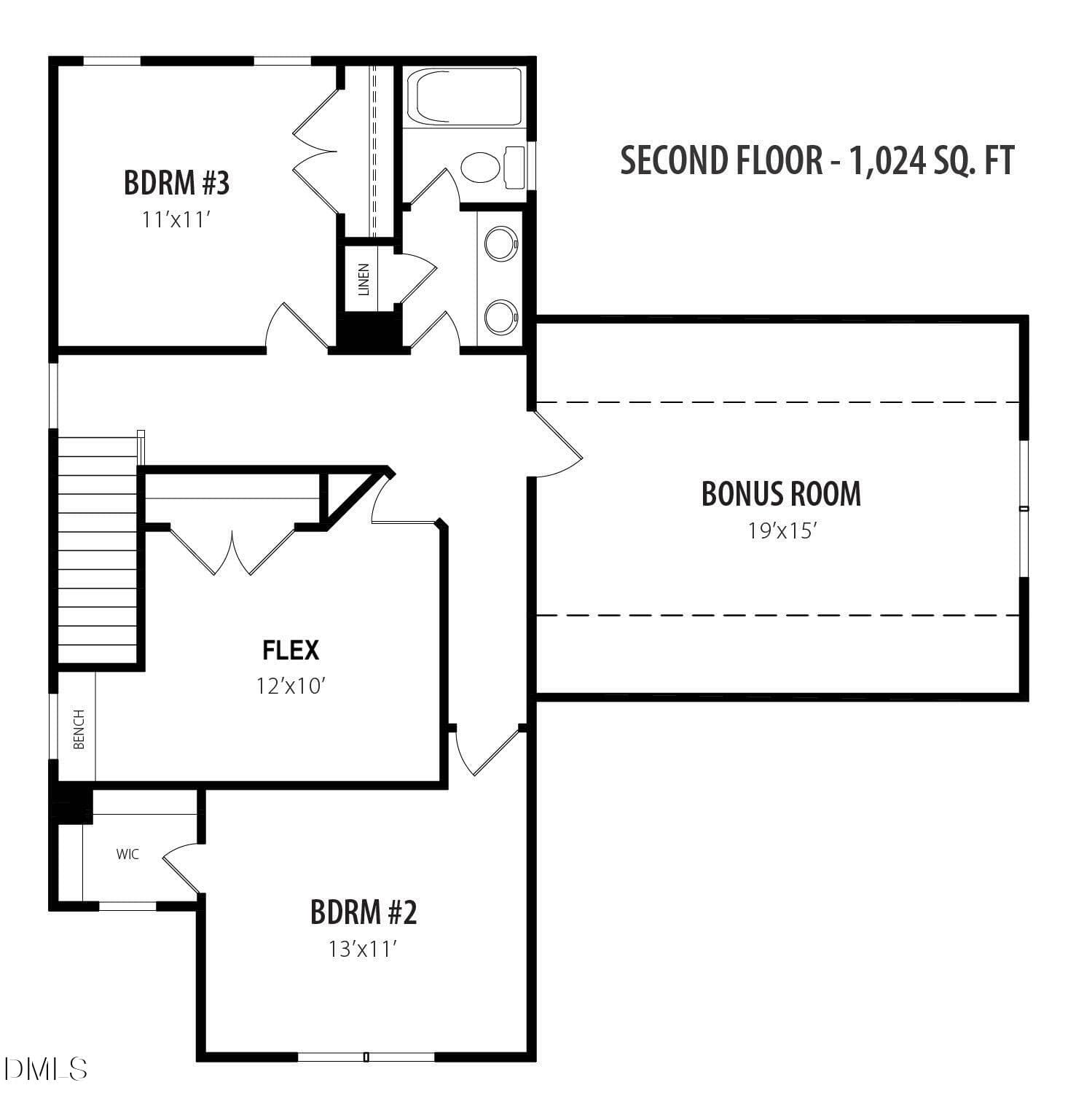 Second Floor - 32 Zambezi Court, Zebulon, NC 27597