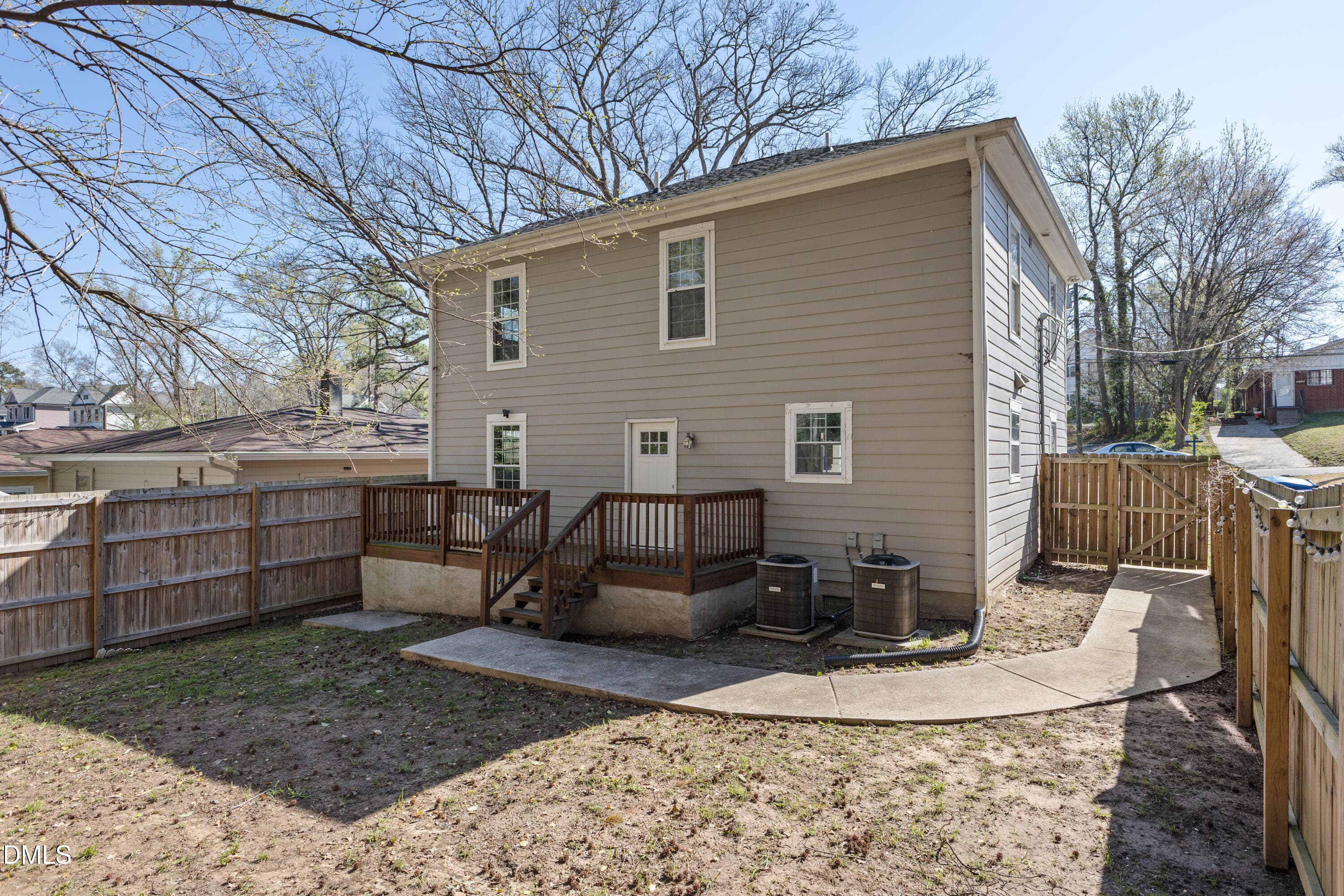 Fenced-In Backyard - 1406 South Street, Durham, NC 27707, Durham
