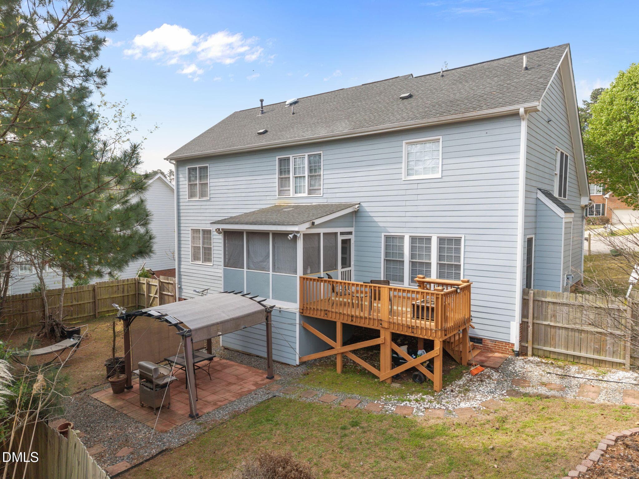 Exterior Back - 6 Upton Court, Durham, NC 27713, Durham