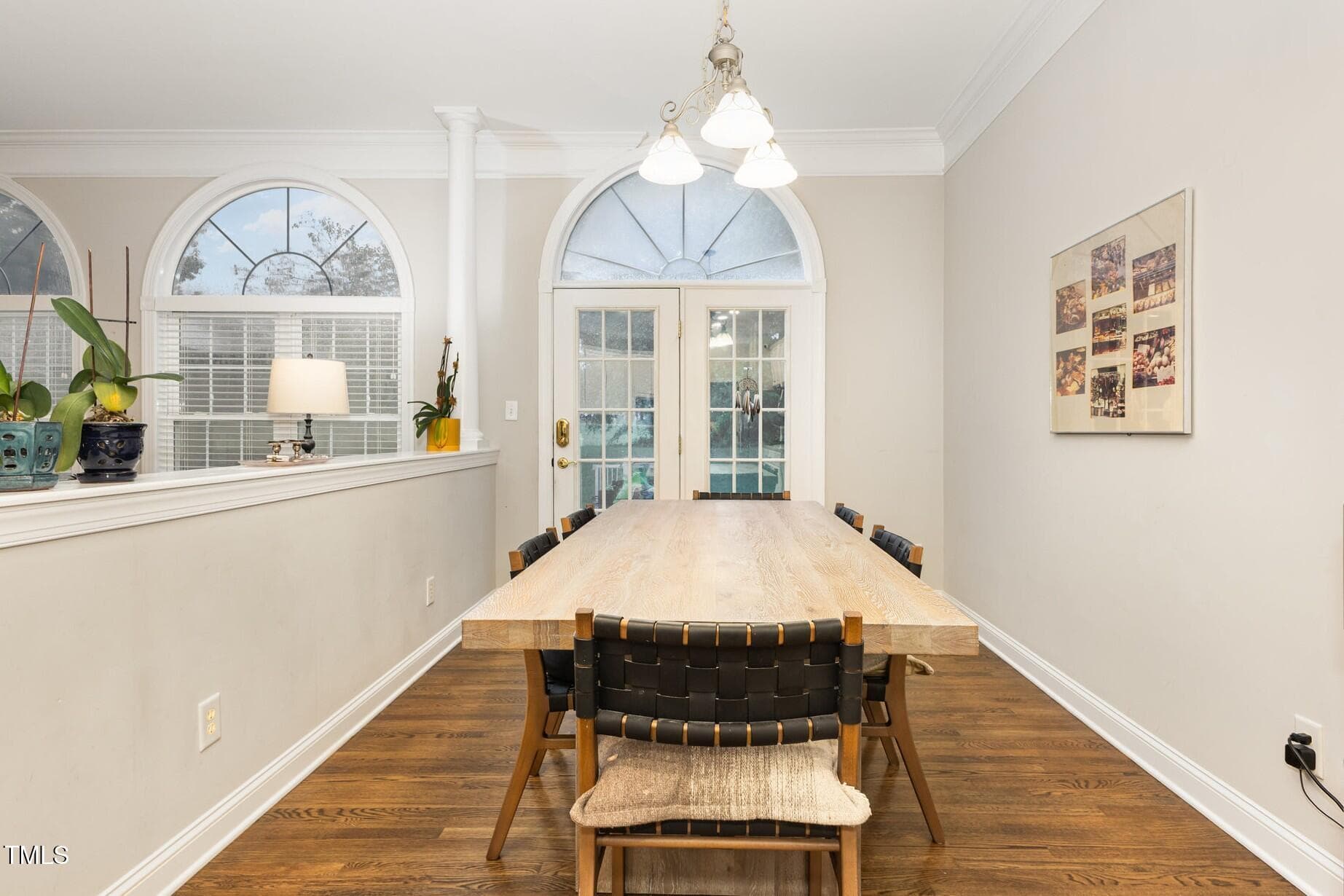 Secondary Dining Area Leads to Back Deck - 2306 Carriage Oaks Drive, Raleigh, NC 27614, Raleigh