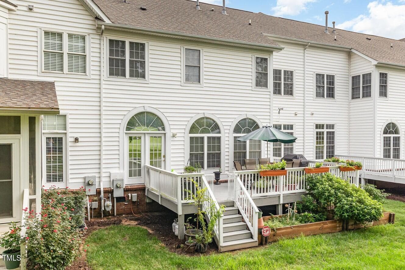Back Yard and Deck - 2306 Carriage Oaks Drive, Raleigh, NC 27614, Raleigh