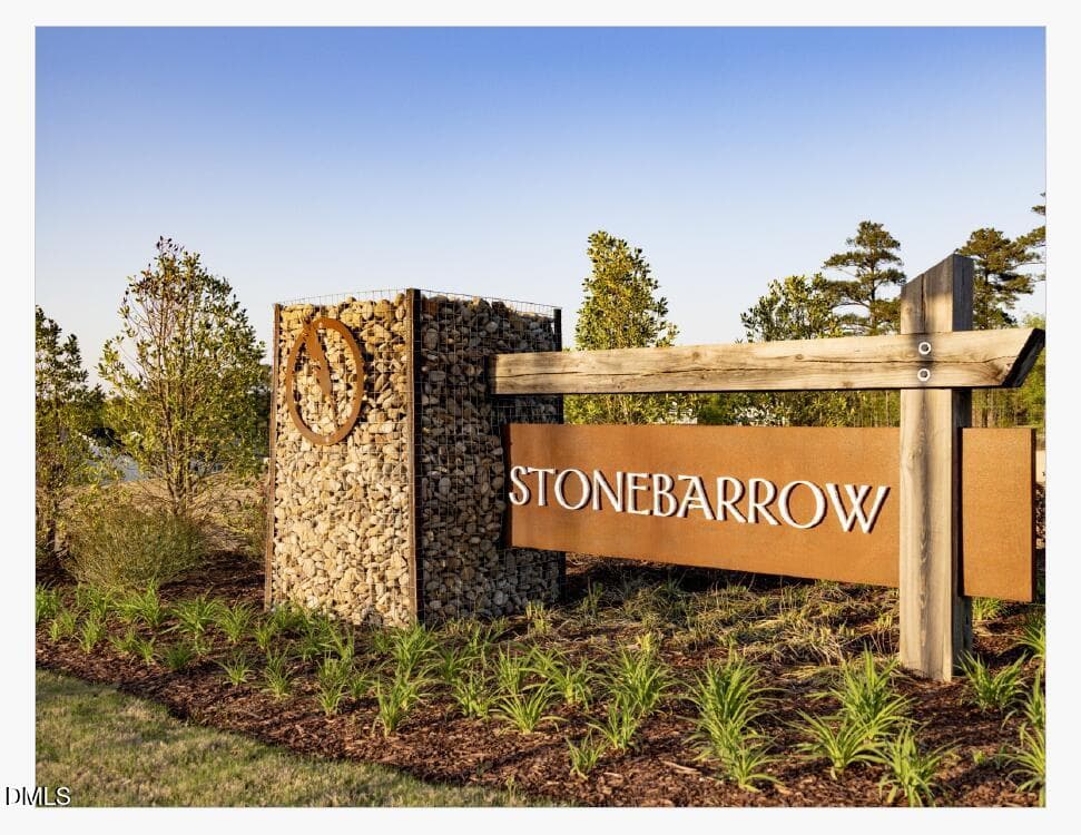 Stonebarrow Monument - 99 Cypress Moss Court, Lillington, NC 27546