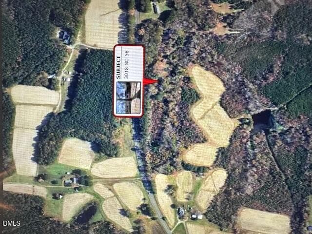 Aerial view - 3018 Hwy 56, Creedmoor, NC 27522