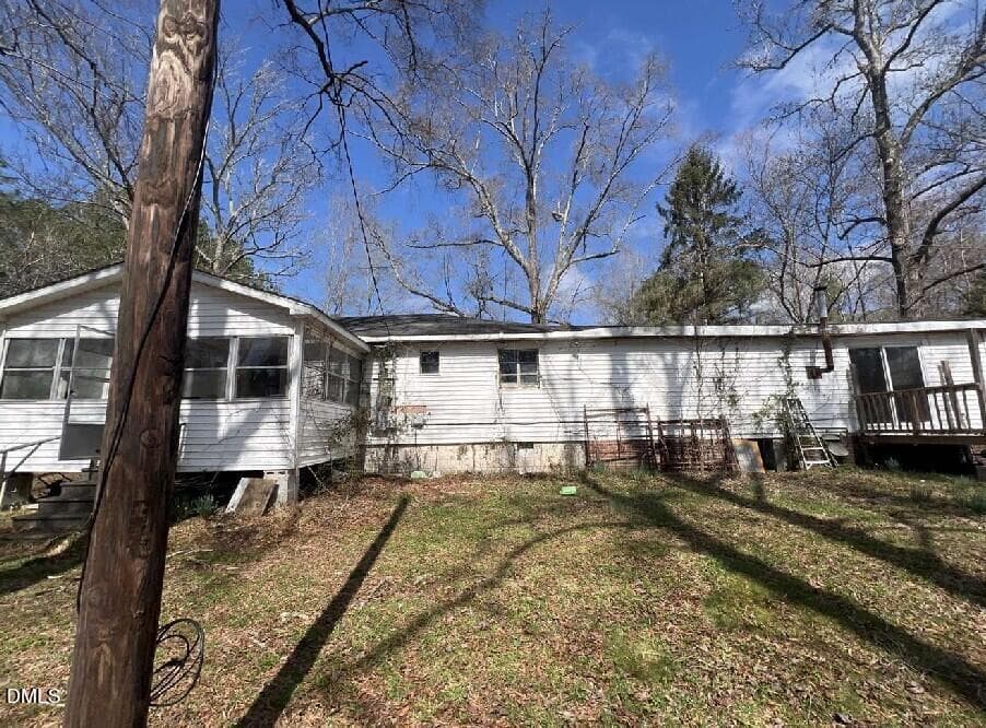 Rear View - 3018 Hwy 56, Creedmoor, NC 27522