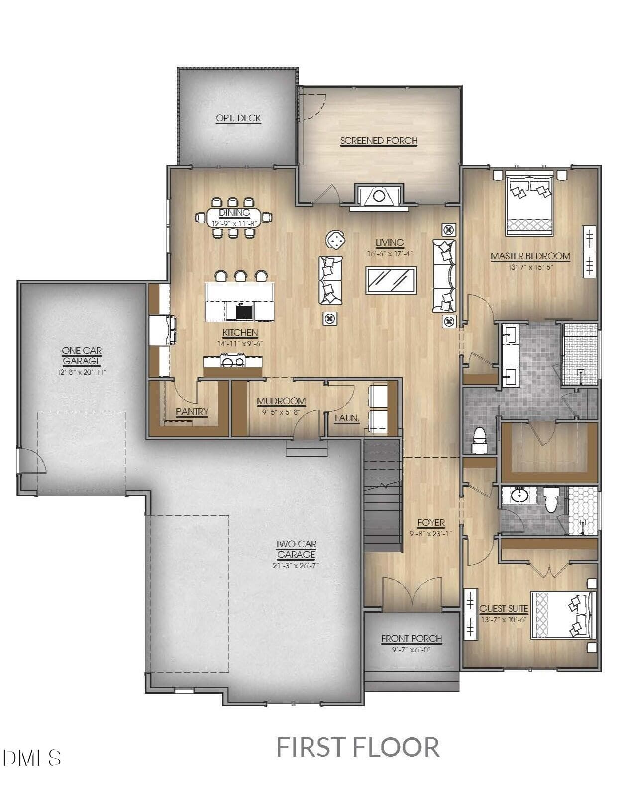 1st Floor - 215 Broadleaf Lane, Youngsville, NC 27596, Youngsville