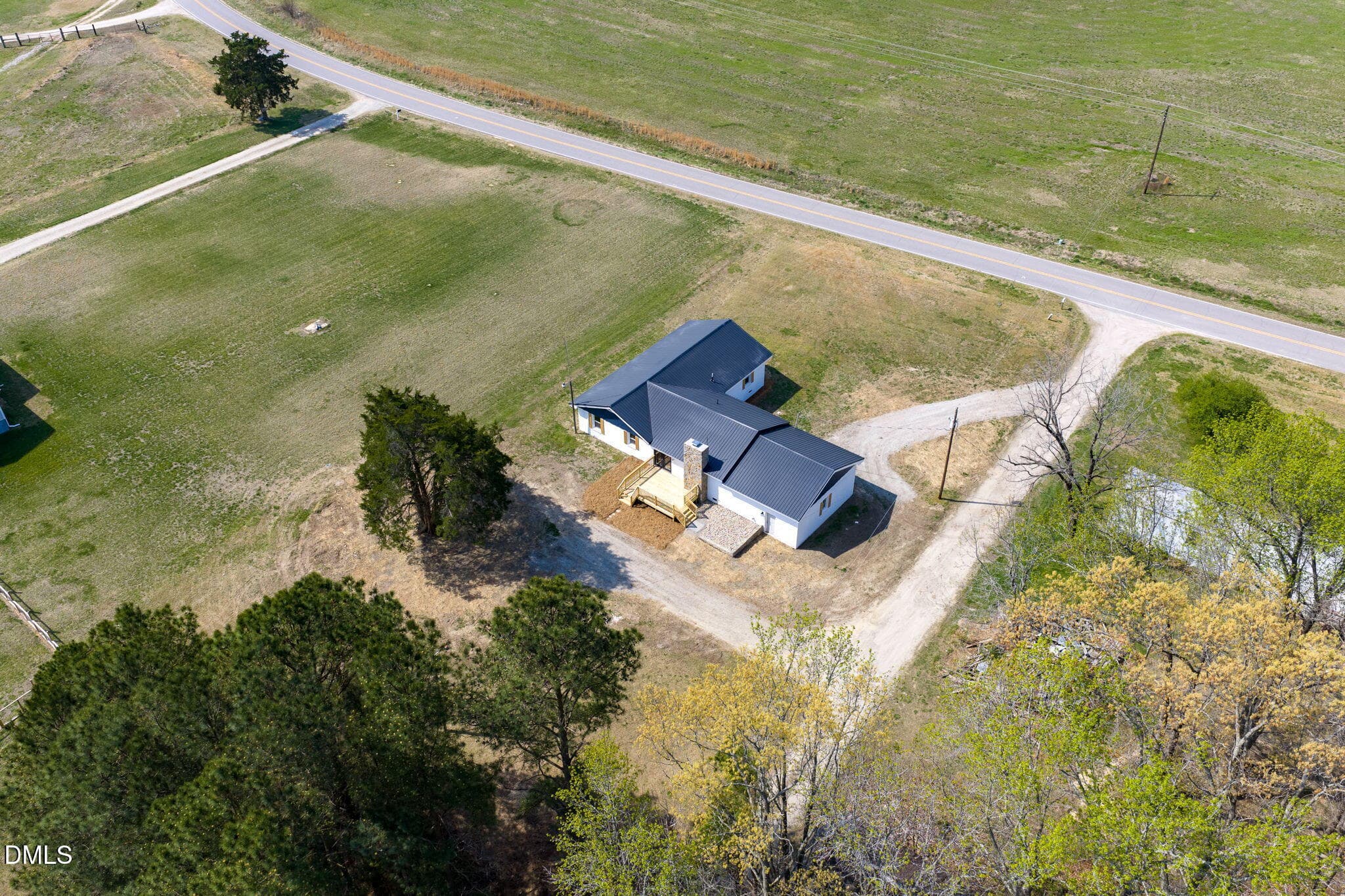 Aerial View - 426 Rooker Dairy Road, Norlina, NC 27563