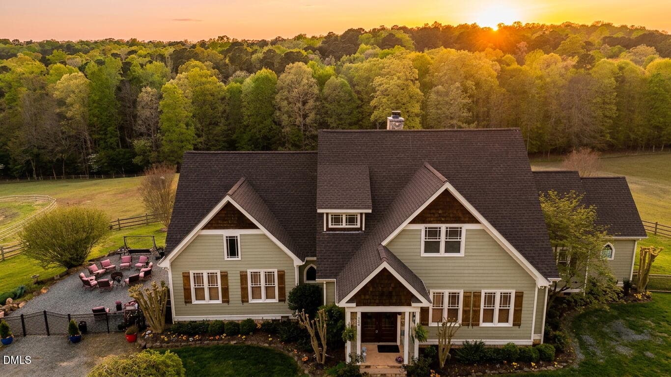 Double N sunset - 548 Double N Road, Pittsboro, NC 27312