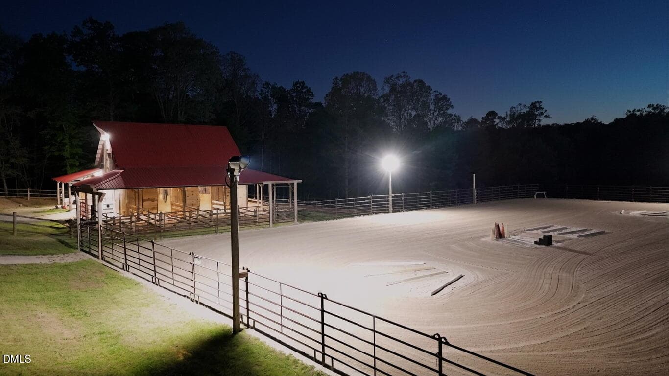 Night arena - 548 Double N Road, Pittsboro, NC 27312