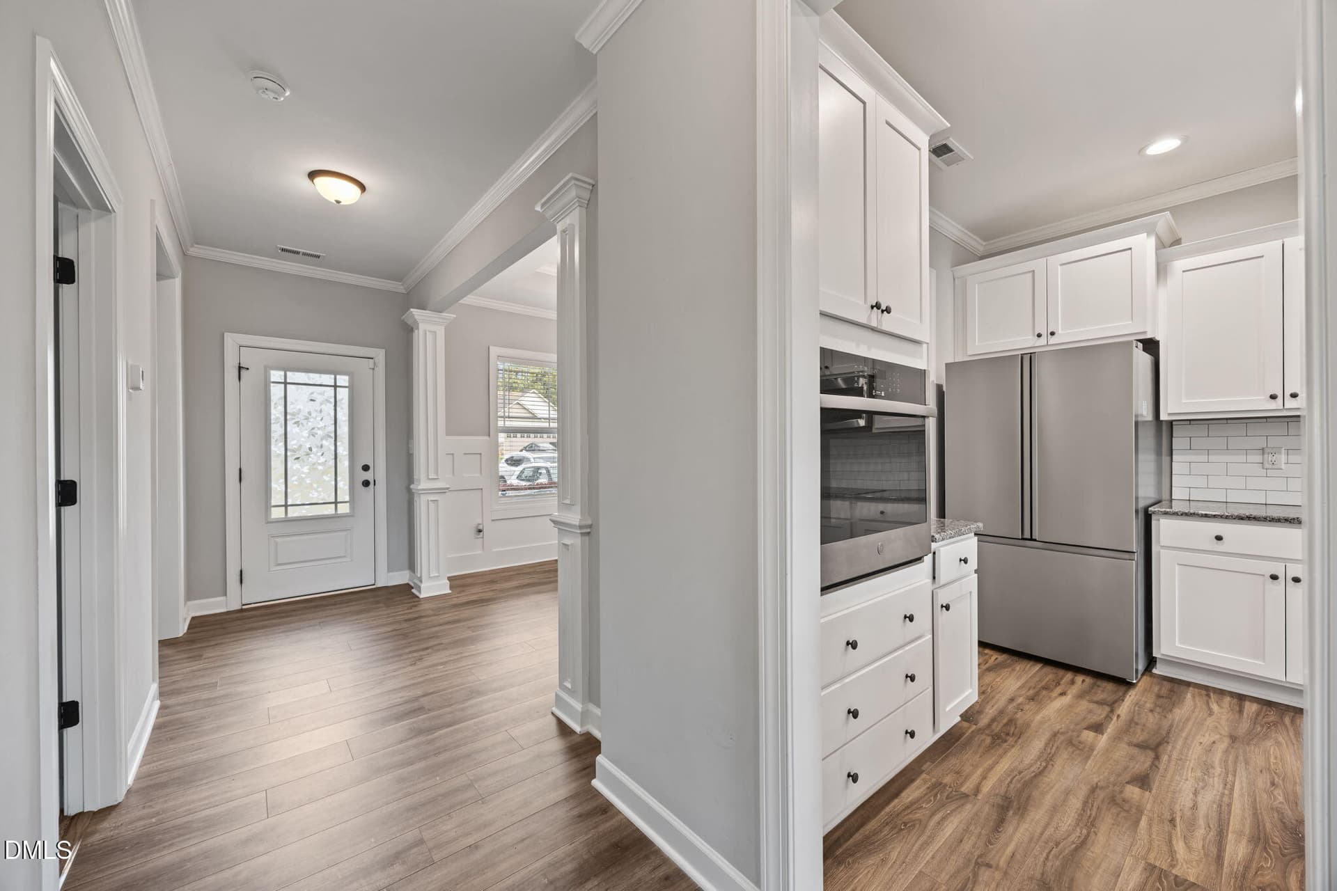 Hall to kitchen - 24 Carolina Landing Drive, Zebulon, NC 27597