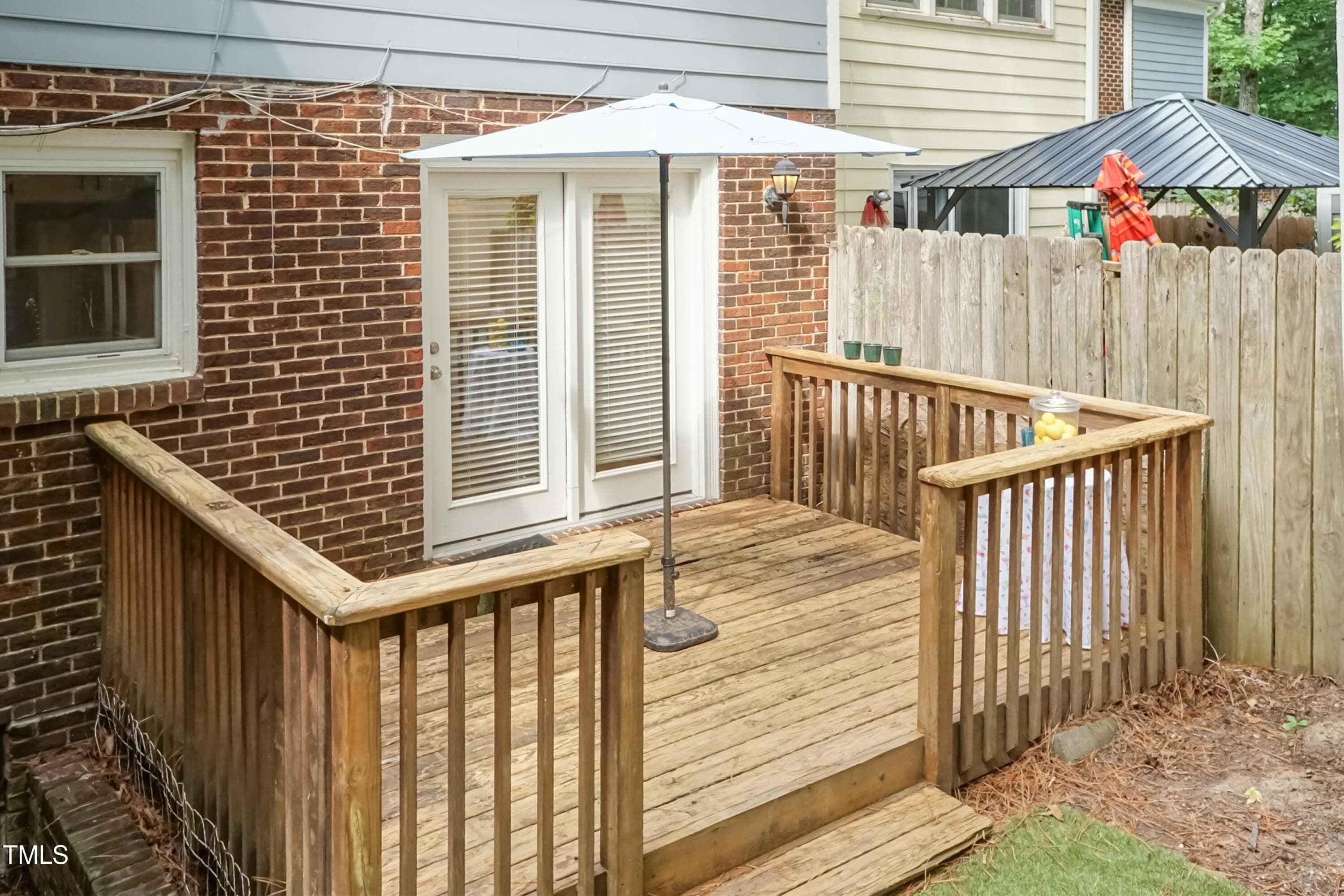 Back Deck - 1107 Collington Drive, Cary, NC 27511, Cary