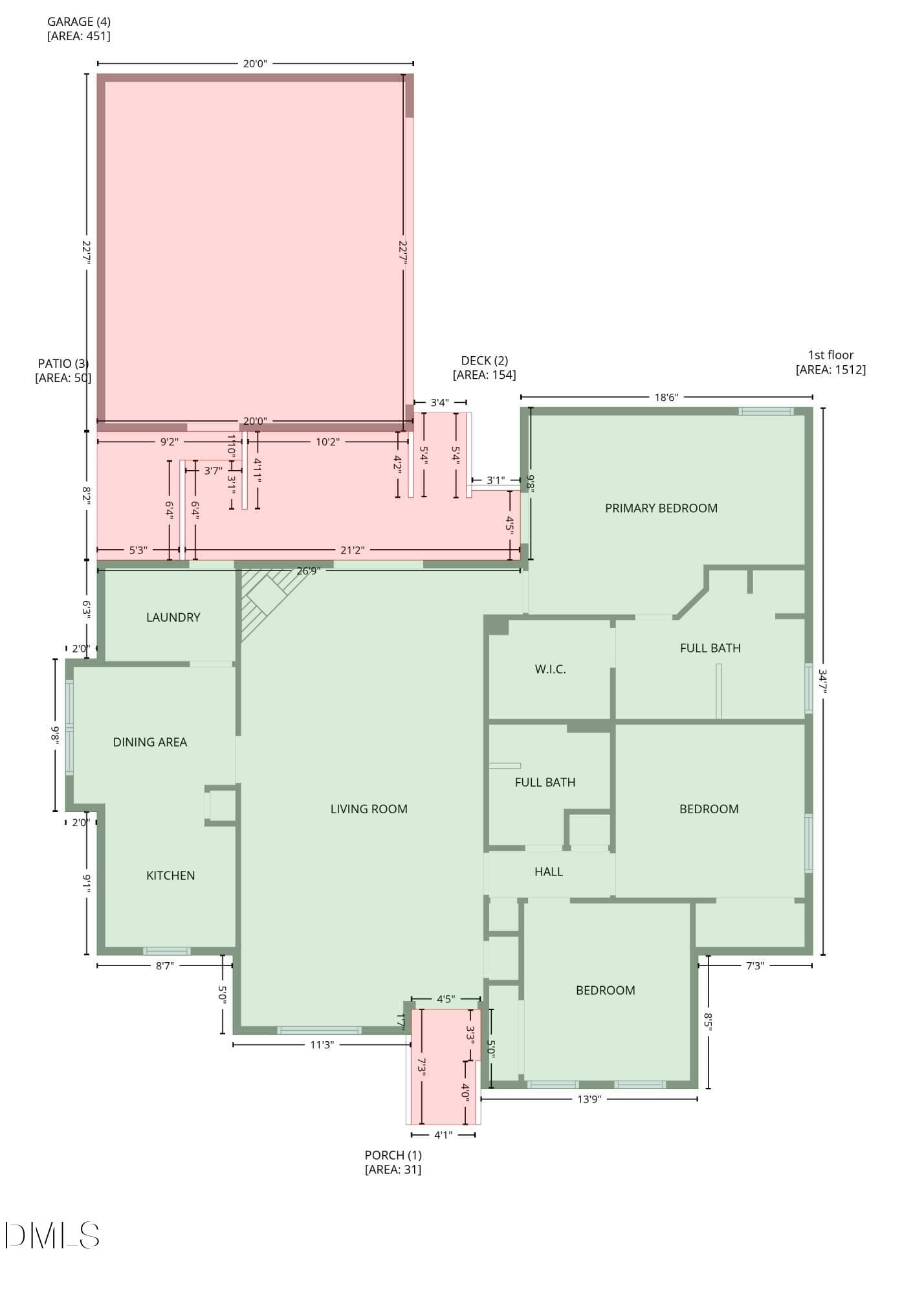 3-1st_floor_2741_dillon_court_creedmoor - 2741 Dillon Court, Creedmoor, NC 27522, Creedmoor