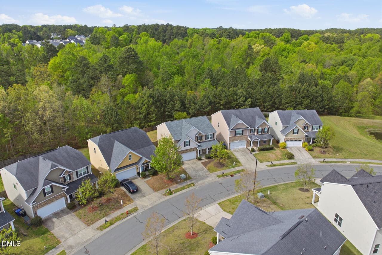 Privacy in the back of the home - 108 Glenview Lane, Durham, NC 27703, Durham