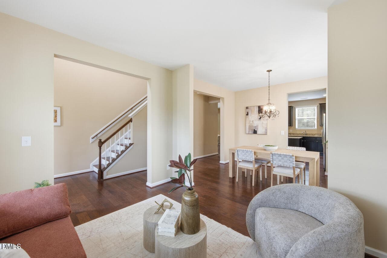 Living Room - 108 Glenview Lane, Durham, NC 27703, Durham