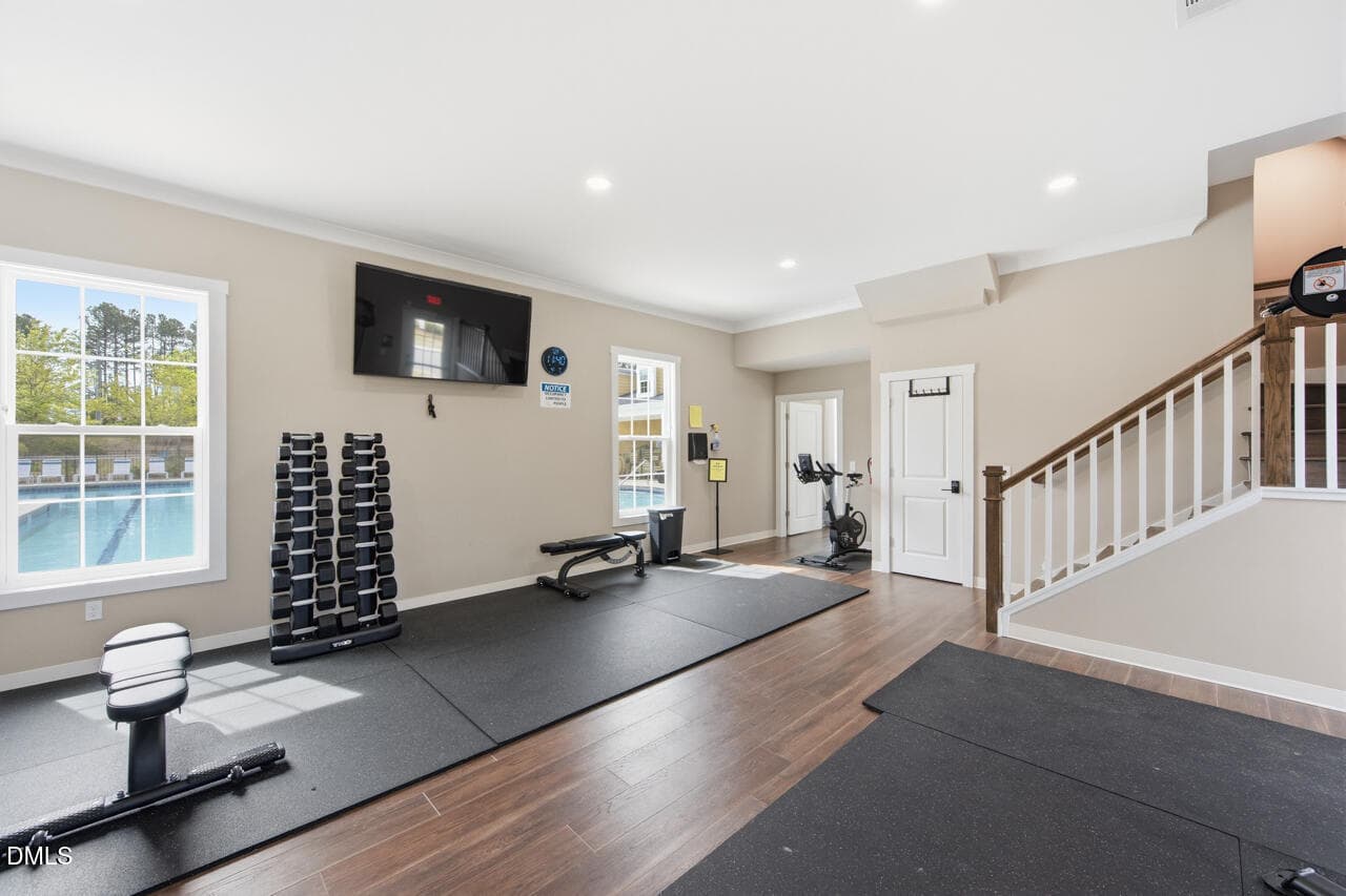 Clubhouse Exercise room - 108 Glenview Lane, Durham, NC 27703, Durham