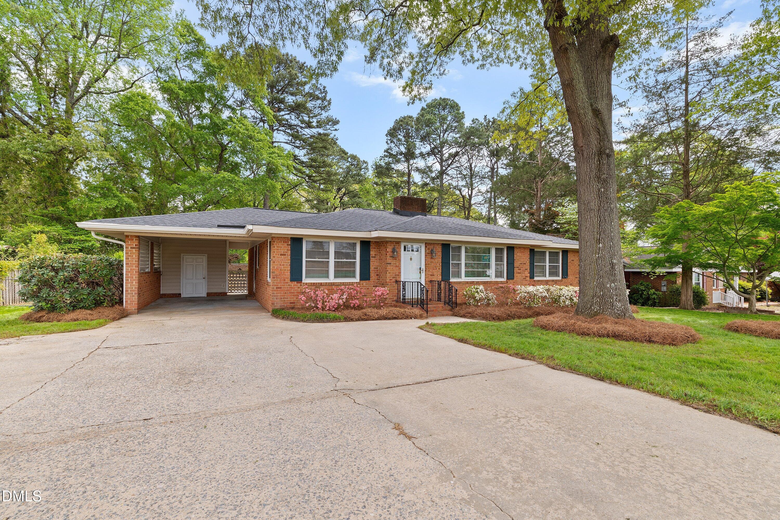 Front showing driveway - 8413 Fayetteville Road, Raleigh, NC 27603, Raleigh