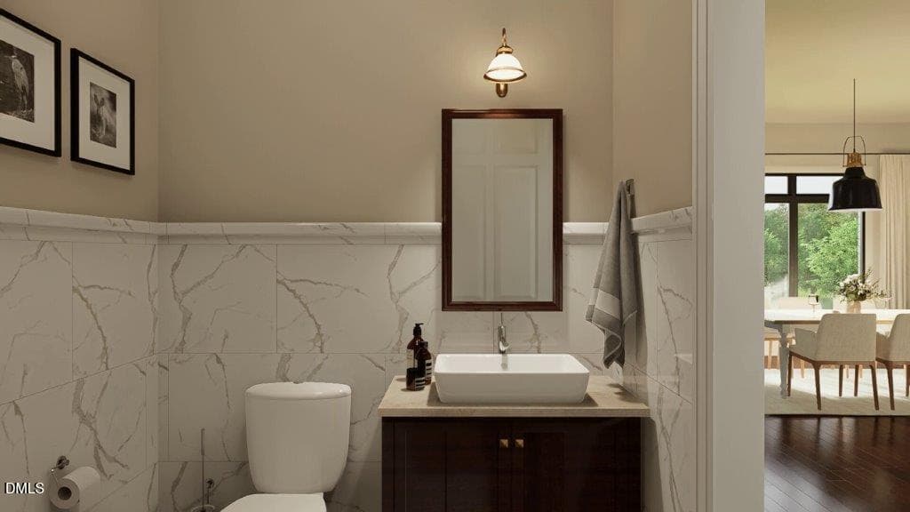 Uwharrie-InteriorScreenshot-PowderRoom - 110 Southpoint Lane 4, New London, NC 28127, New London