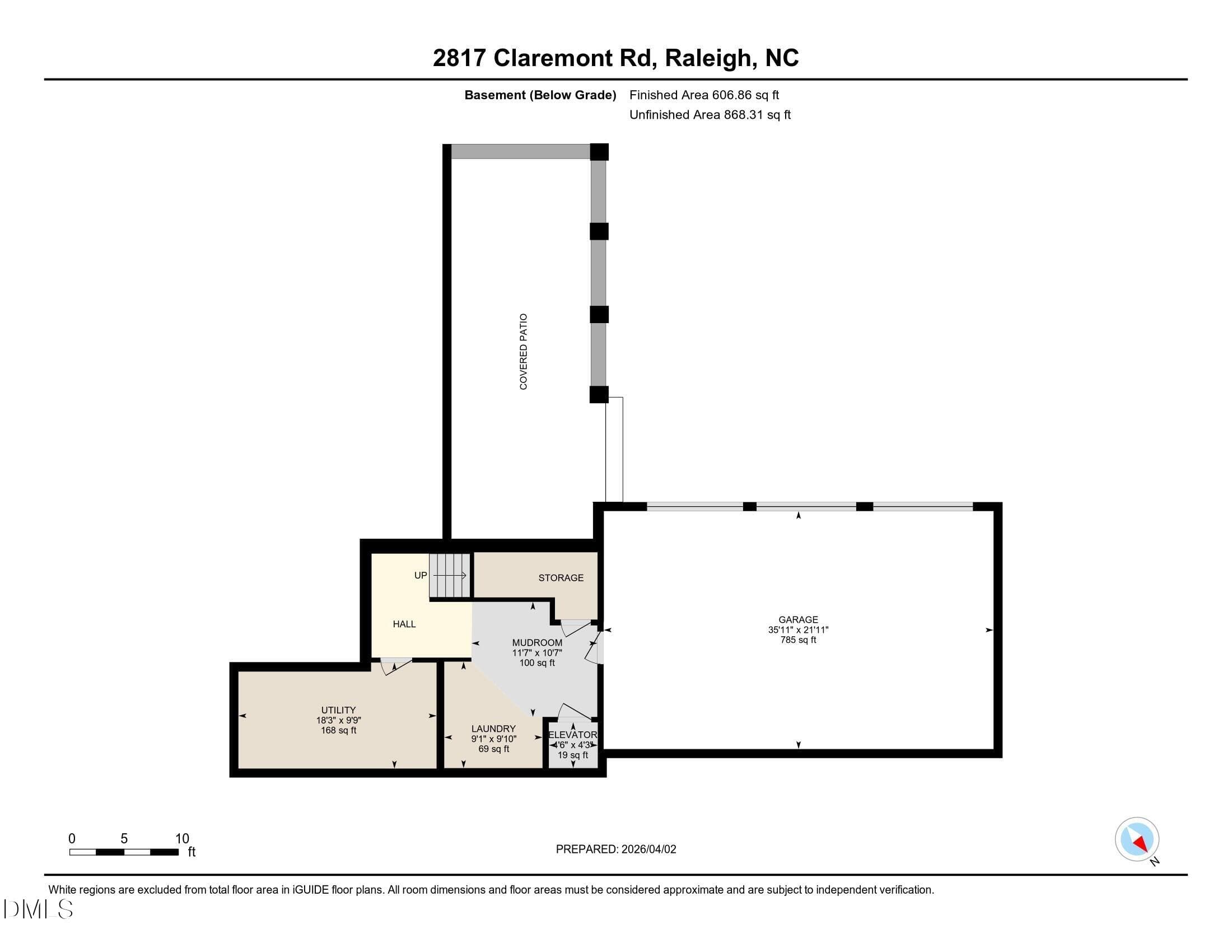 floor_imperial_en_3 - 2817 Claremont Road, Raleigh, NC 27608, Raleigh