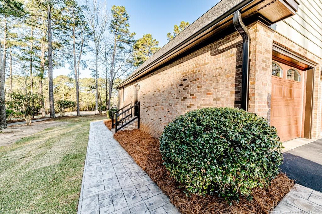 Left side - walk to Golf Course View - 1905 Wedgewood Drive, Sanford, NC 27332