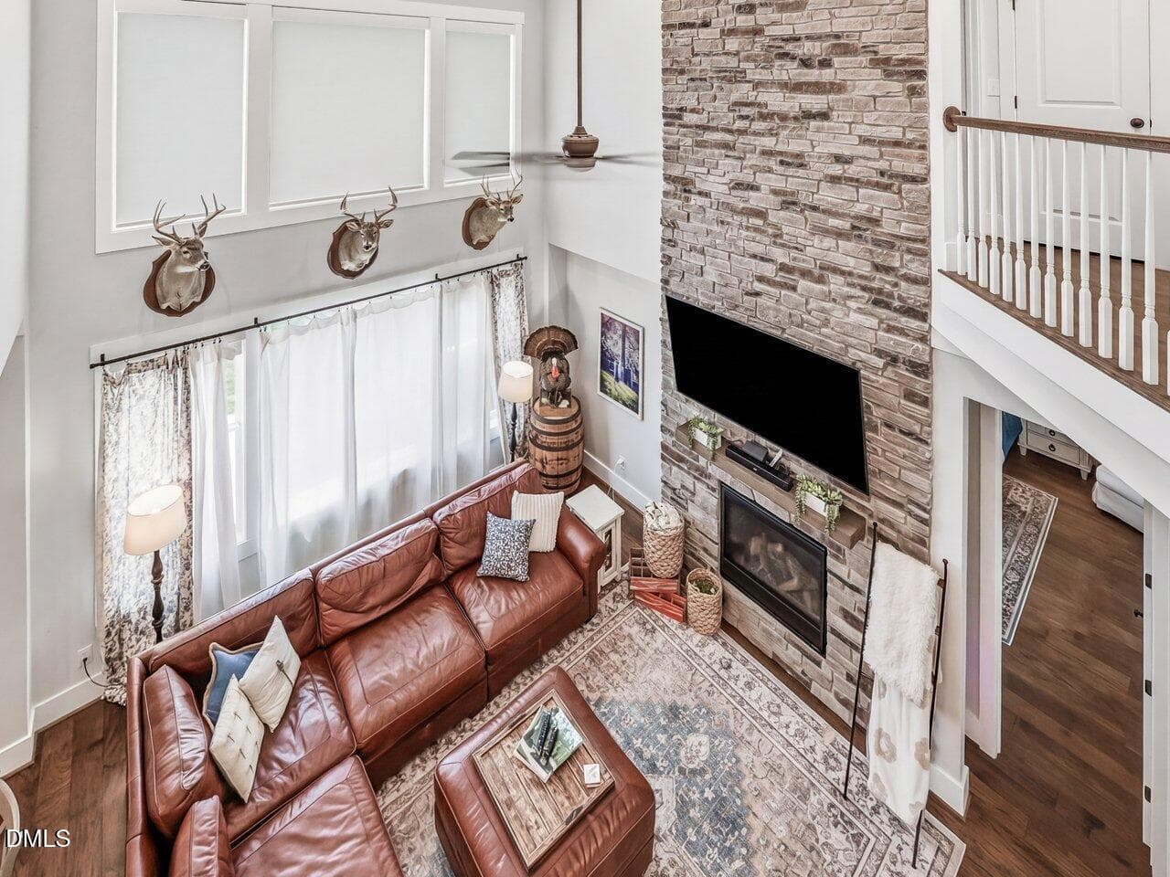 Overlooking Living Room - 36 Nuthatch Drive, Pittsboro, NC 27312