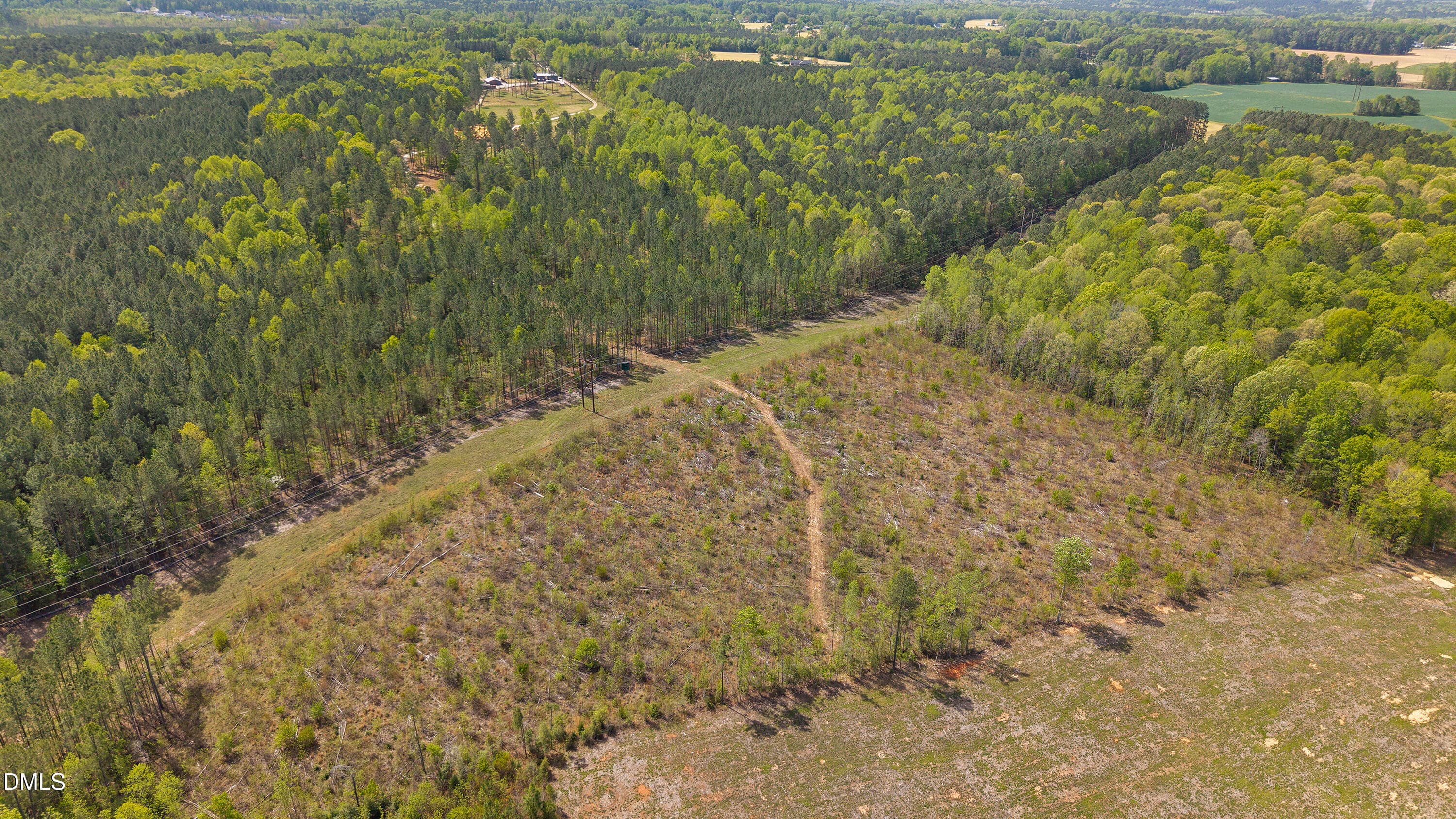 Back Aerial - Lot 1 Social Plain Road, Middlesex, NC 27557
