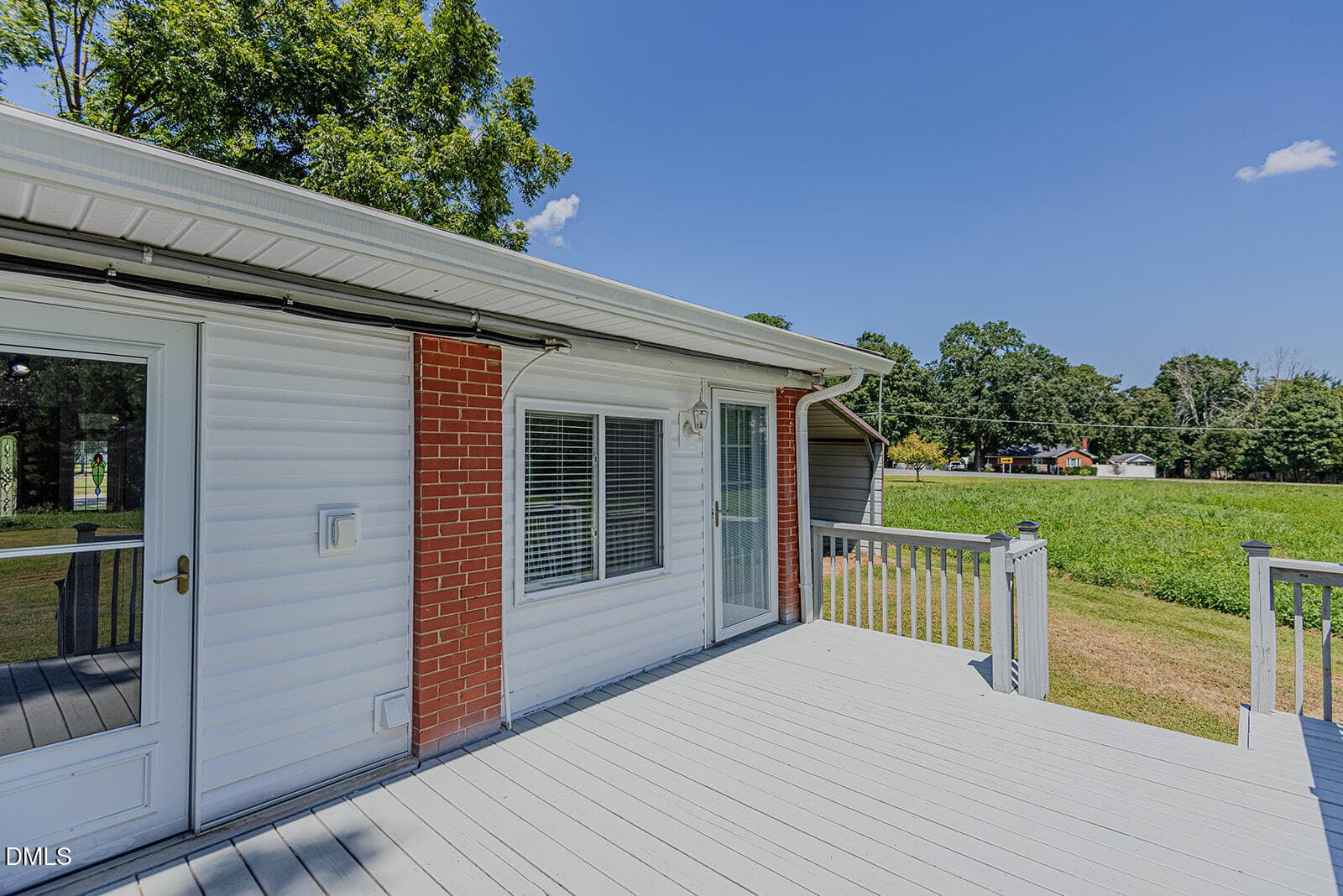 Freshly Painted Deck - 243 Nicks Street, Graham, NC 27253