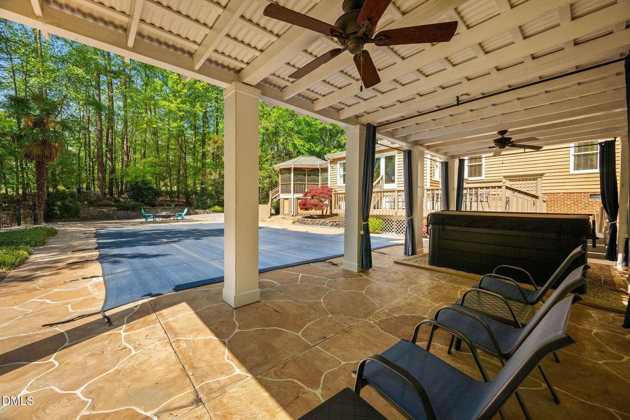 Patio - 5101 Deerchase Trail, Wake Forest, NC 27587, Wake Forest