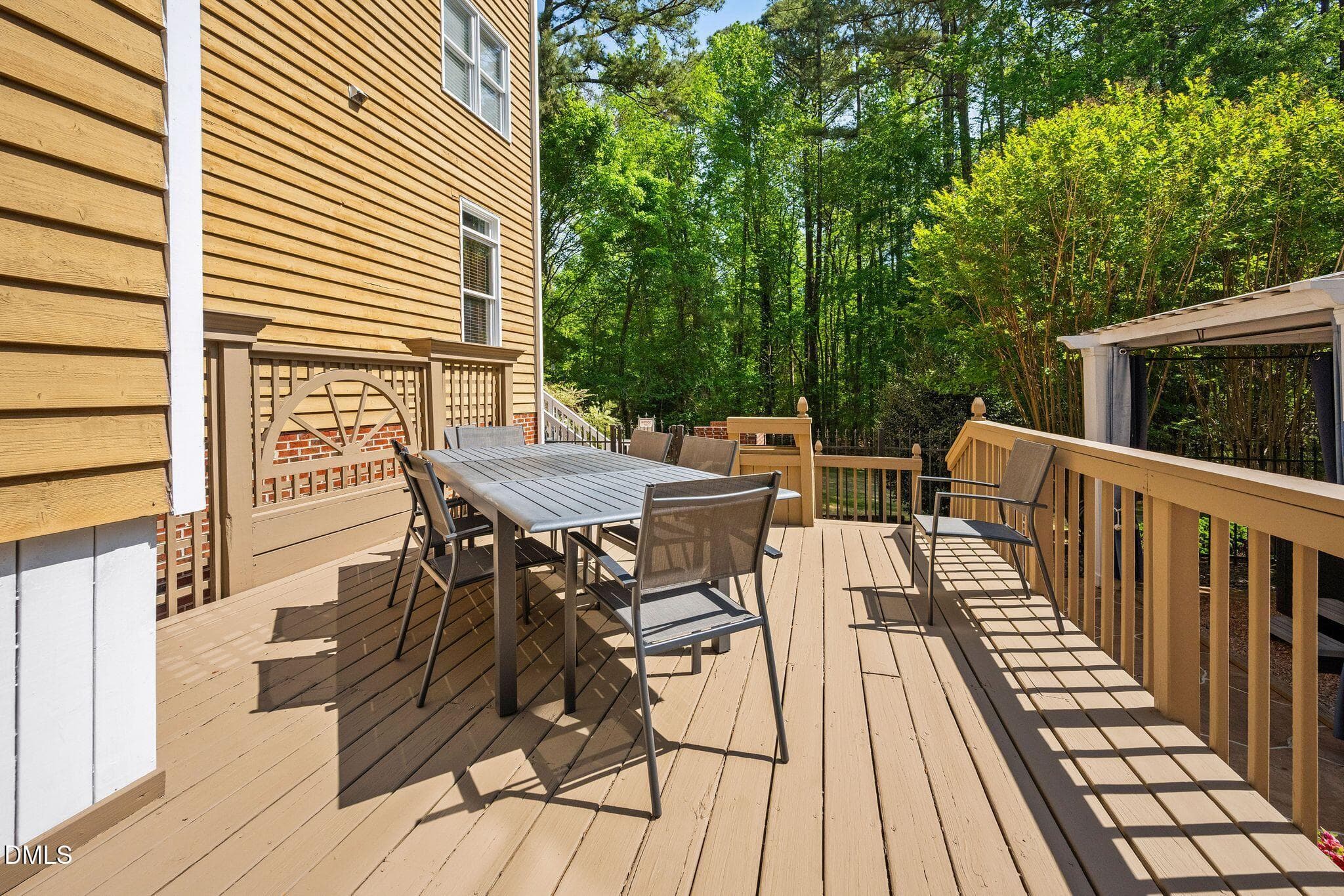 Deck - 5101 Deerchase Trail, Wake Forest, NC 27587, Wake Forest