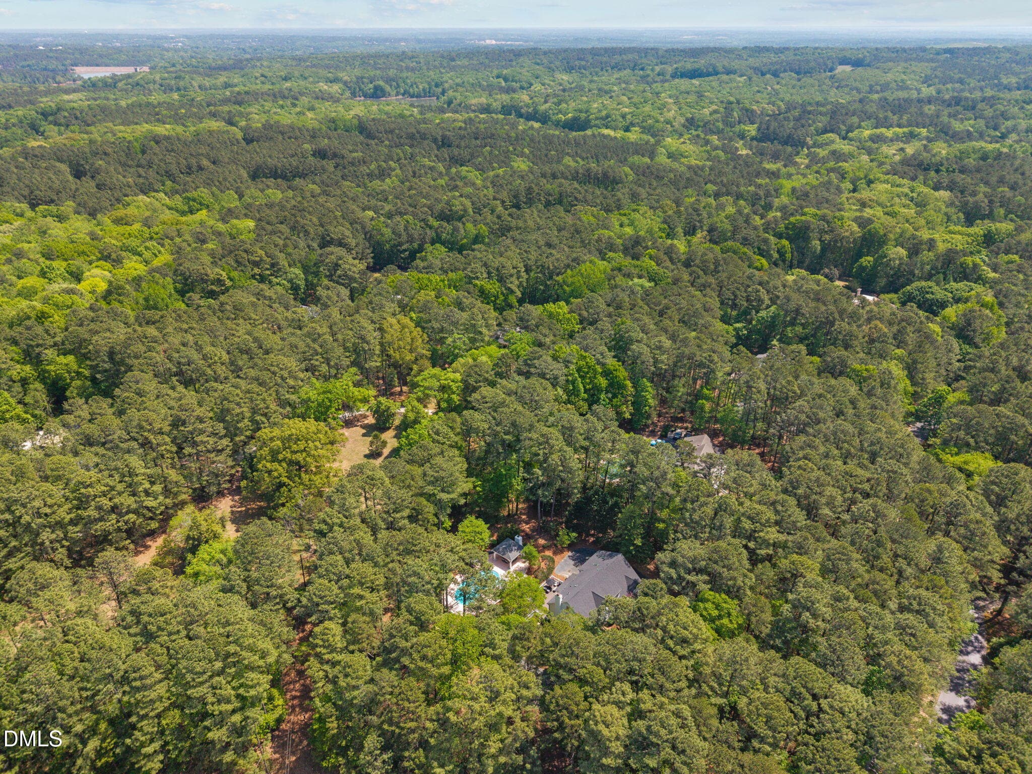 Aerial of lot - 10773 Trego Trail, Raleigh, NC 27614, Raleigh