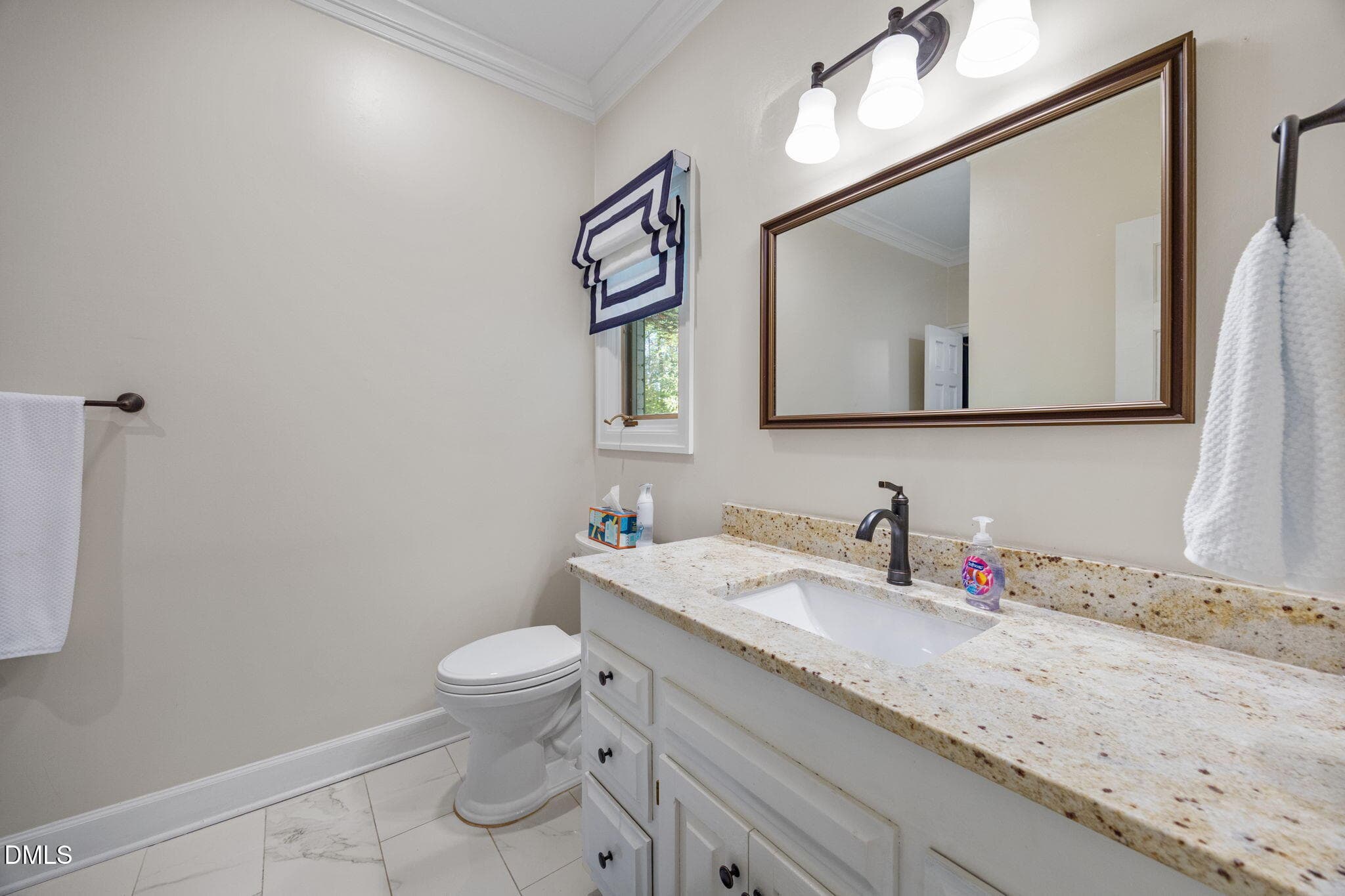 Downstairs attached bathroom - 10773 Trego Trail, Raleigh, NC 27614, Raleigh